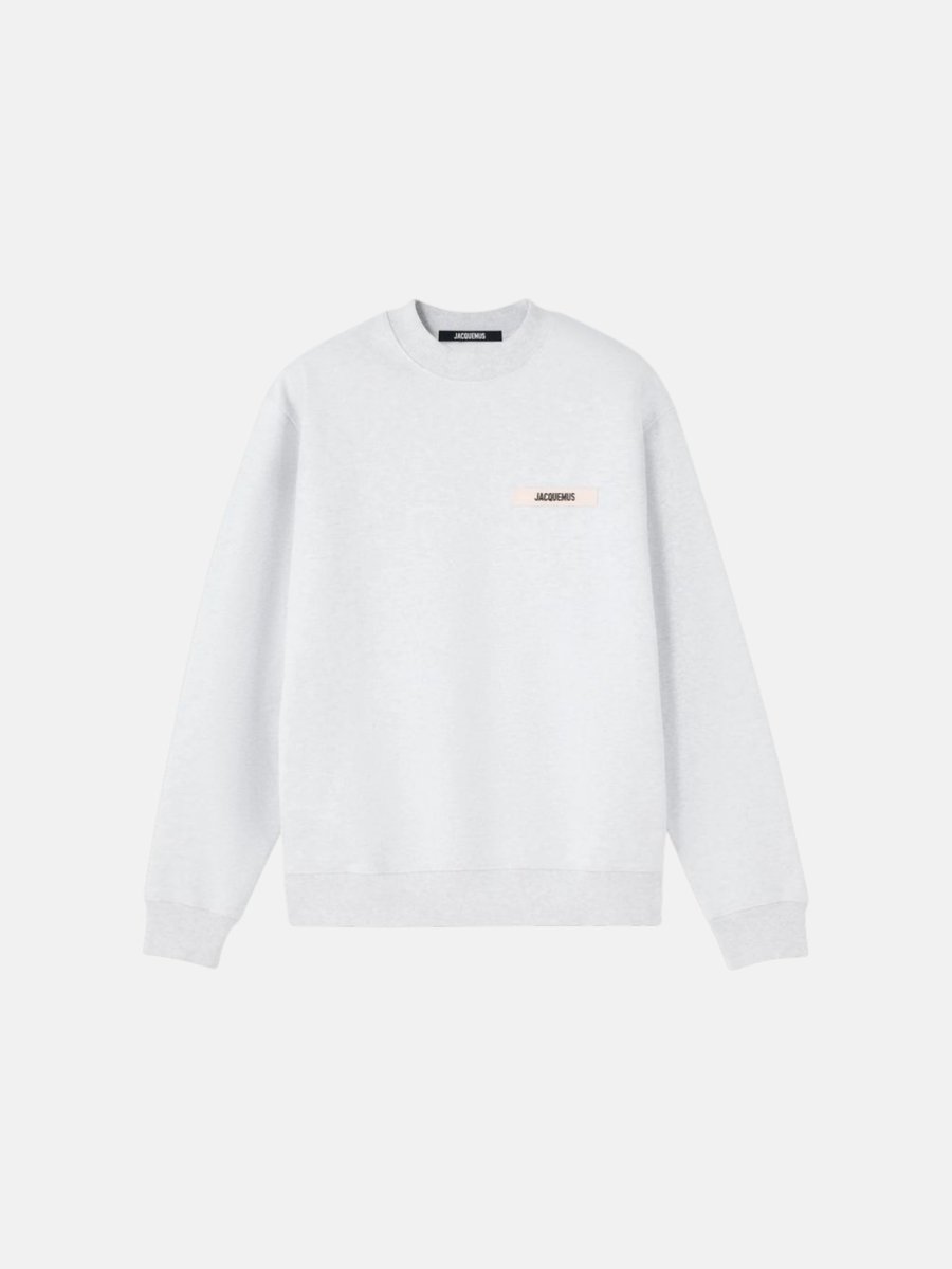 Jacquemus Badge Sweater Grey