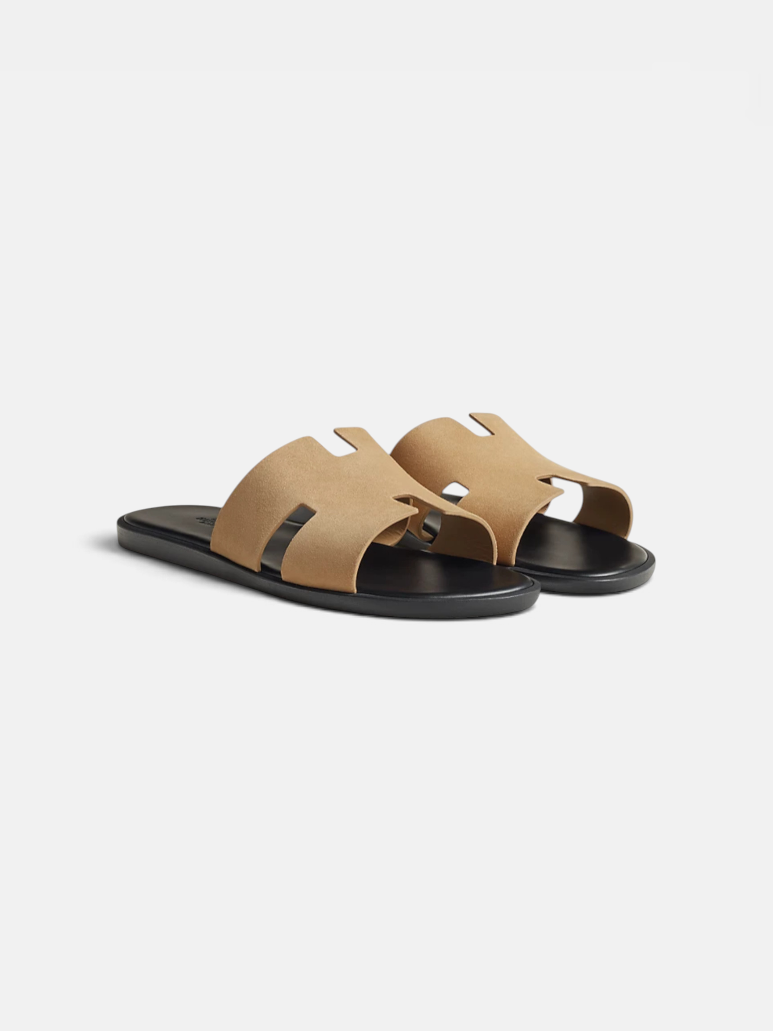 Hermes Hermes Izmir Sandal Beige Albatre – close-up detail view in premium quality with AA+ craftsmanship