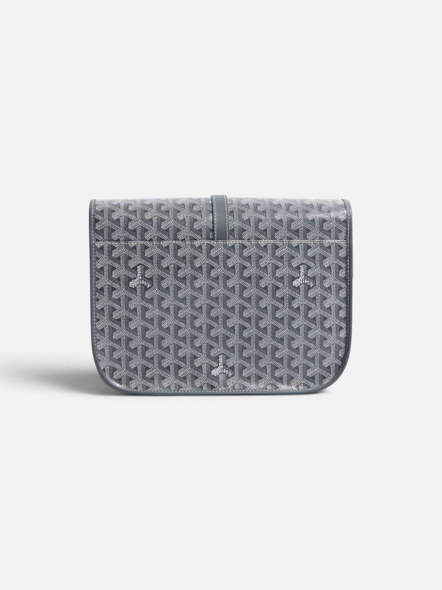 Goyard Goyard Belvedere MM Bag Grey – side profile view in premium quality with AA+ craftsmanship