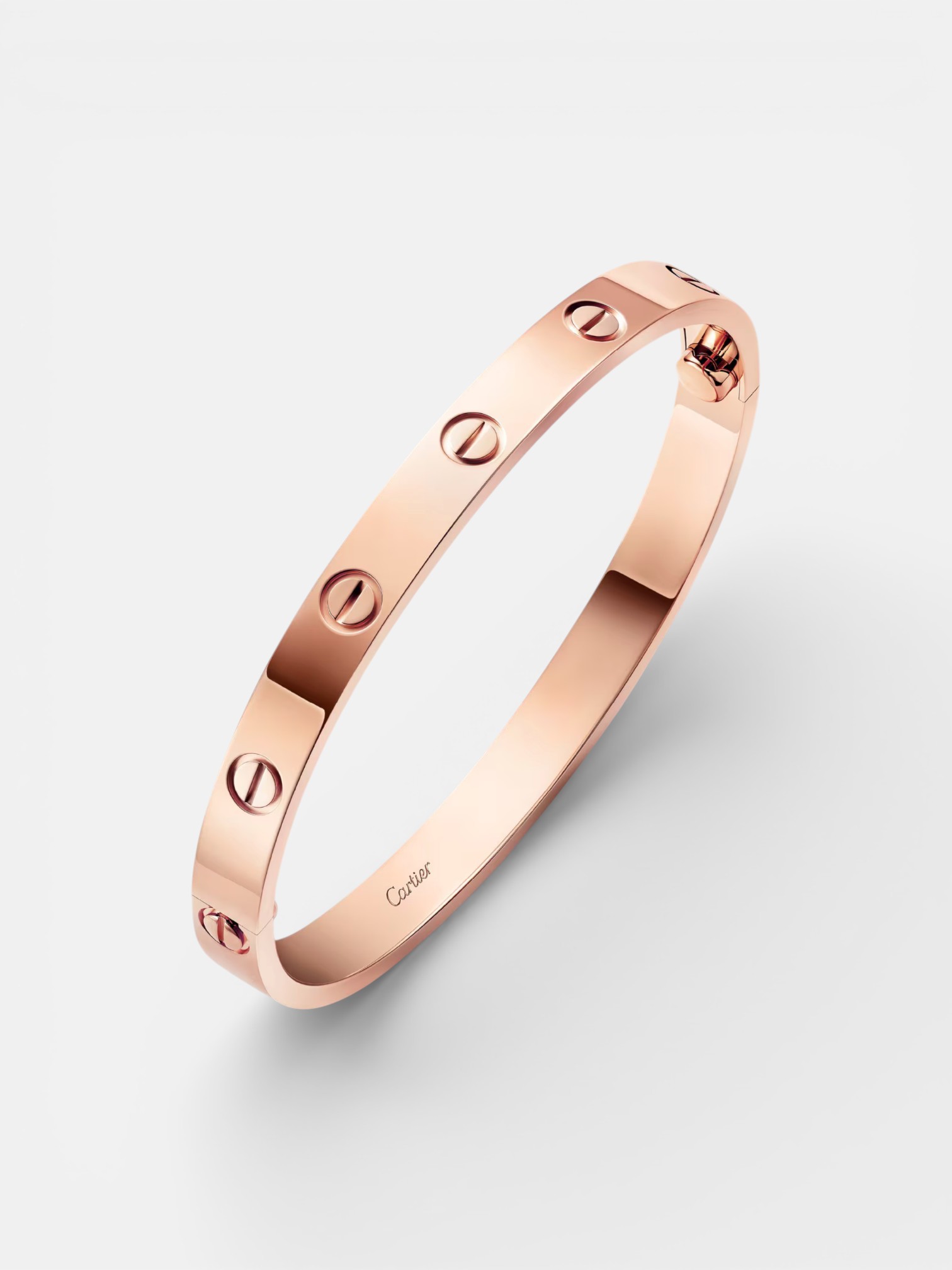 Cartier Cartier Love Bracelet Rosegold – side profile view in premium quality with AA+ craftsmanship