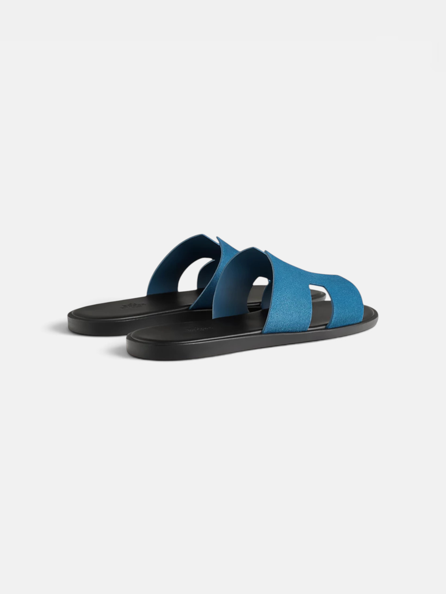 Hermes Hermes Izmir Sandal Bleu Bleuet – close-up detail view in premium quality with AA+ craftsmanship
