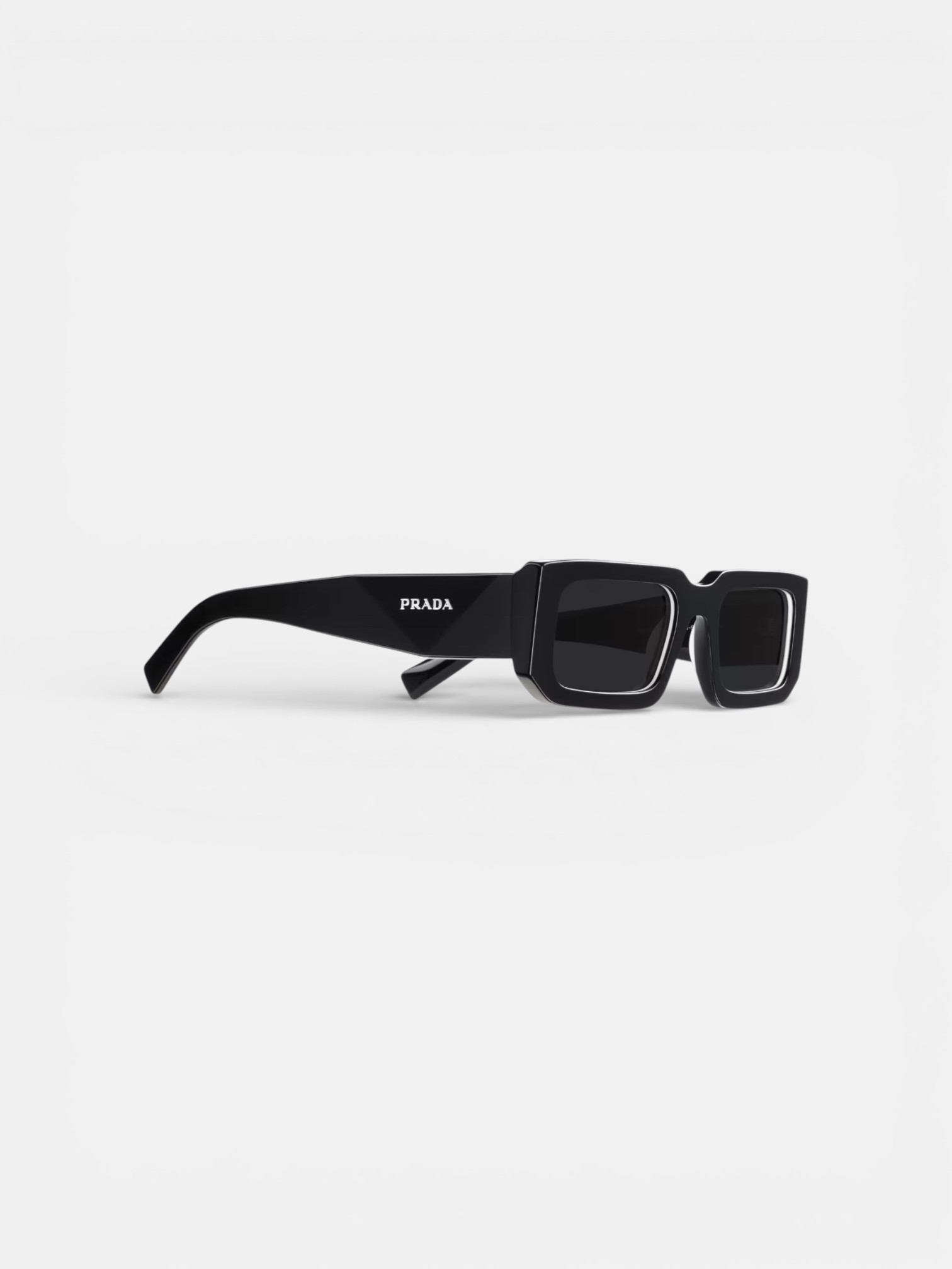 Prada Prada Symbole Sunglasses Black Lenses – side profile view in premium quality with AA+ craftsmanship