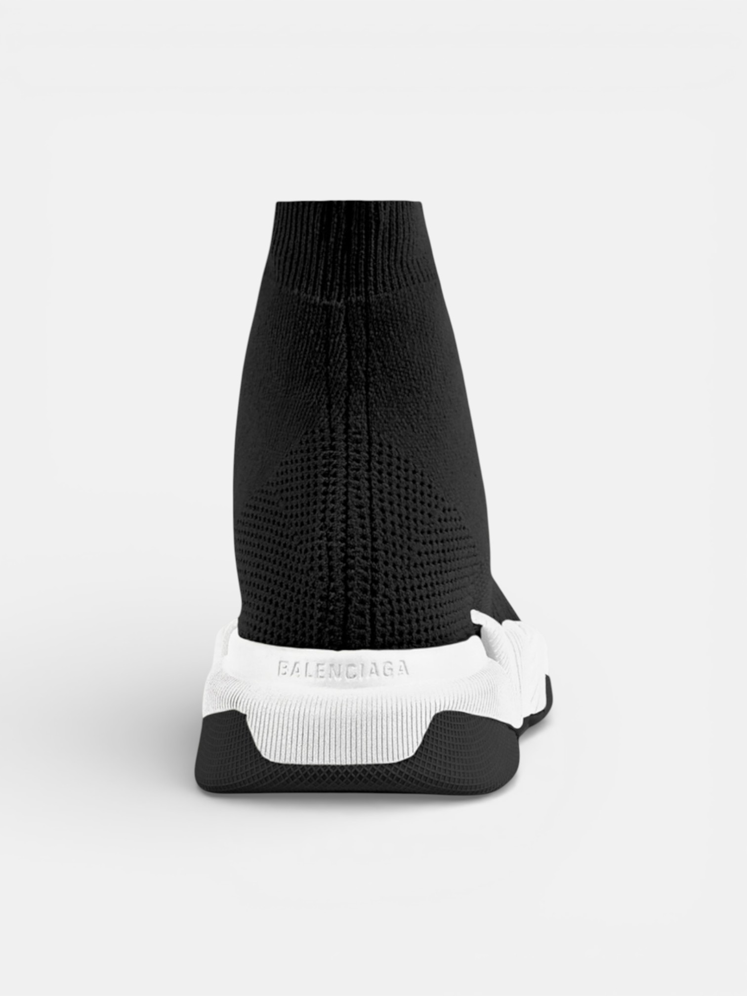 Balenciaga Balenciaga Speed 2.0 Lace-up White-Sole – back view in premium quality with AA+ craftsmanship
