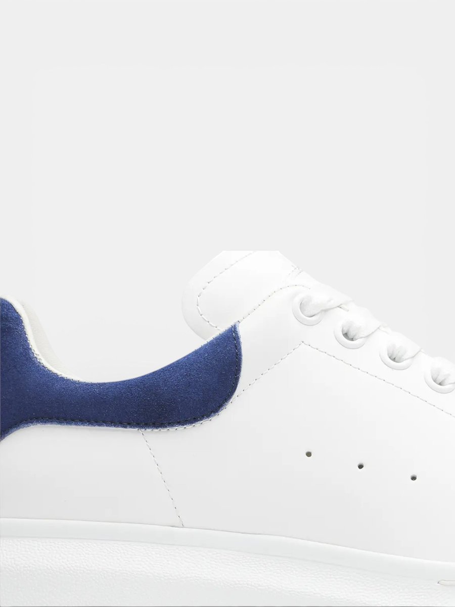 Alexander McQueen Sneaker White Paris Blue - Preview