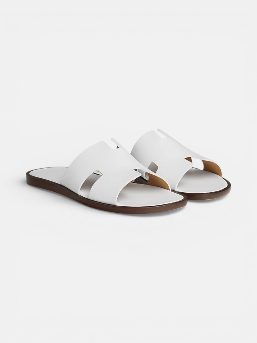 Hermes Izmir Sandal Blanc