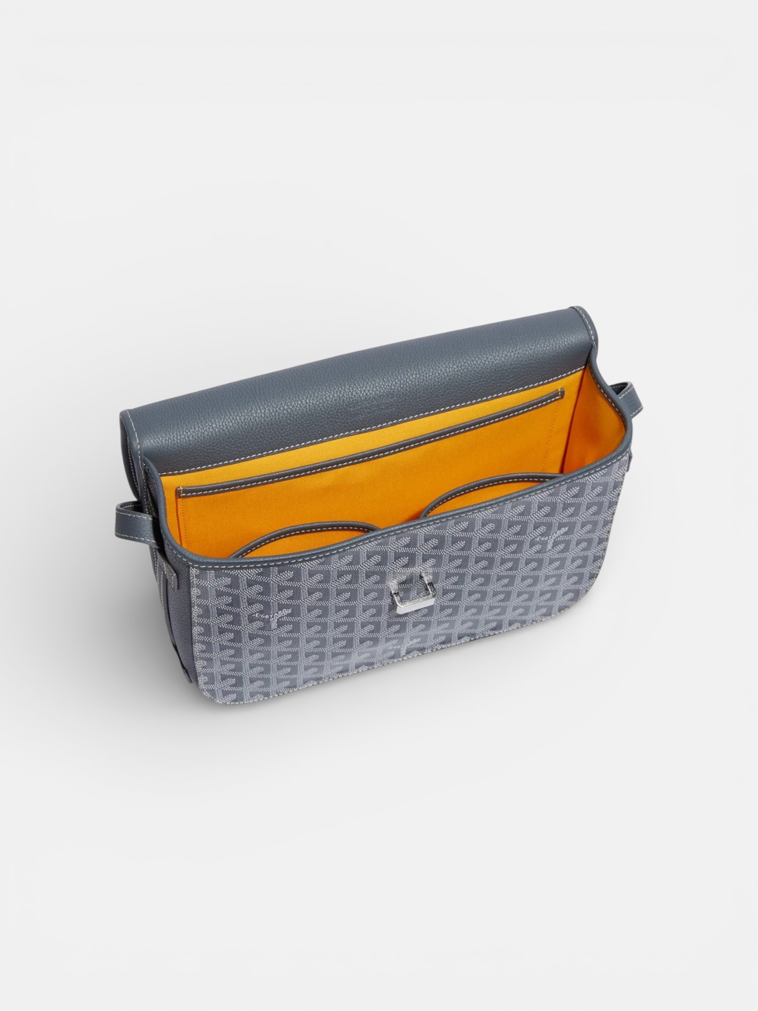 Goyard Goyard Belvedere MM Bag Grey – back view in premium quality with AA+ craftsmanship