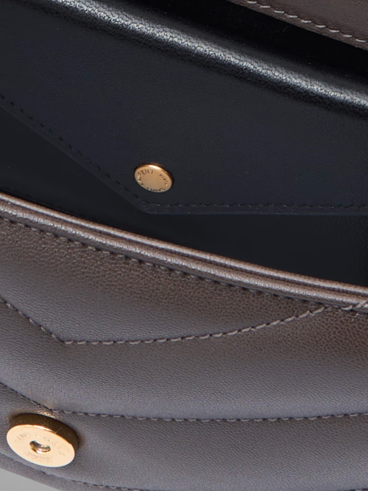 YSL LouLou Small in Brown, Material Detail