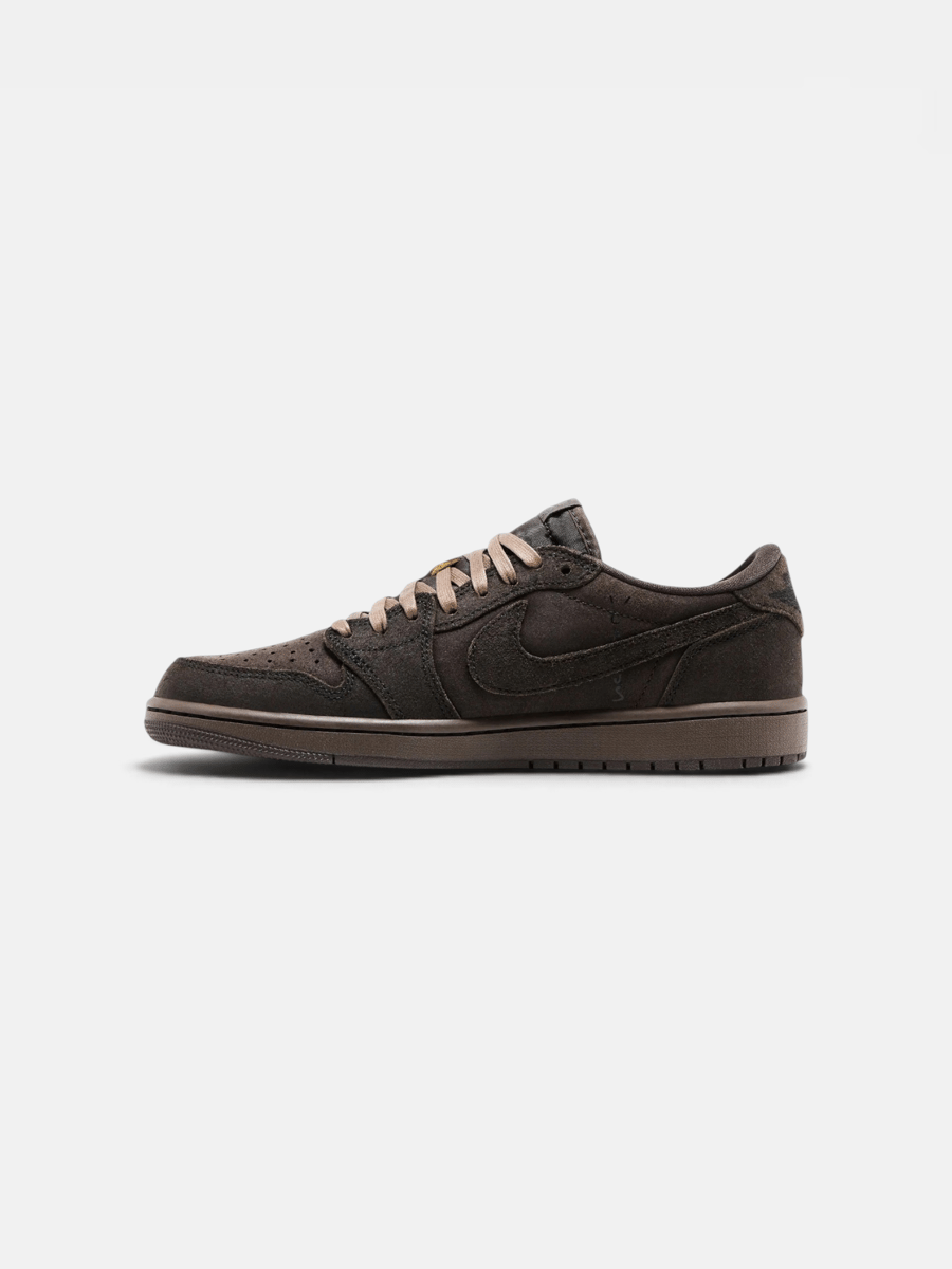 Jordan 1 Low Travis Scott Velvet Brown - Preview