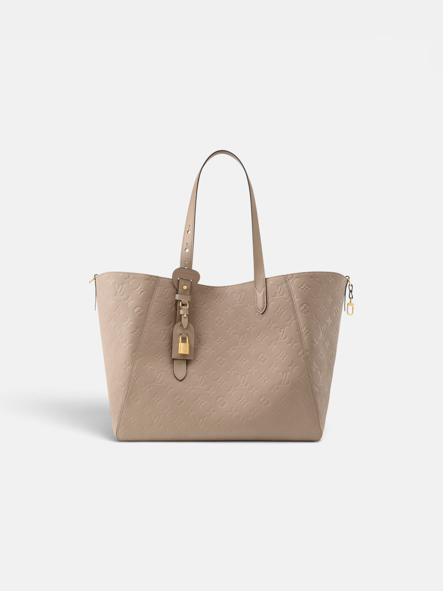 Louis Louis Vuitton All in One MM Tourterelle – close-up detail view in premium quality with AA+ craftsmanship