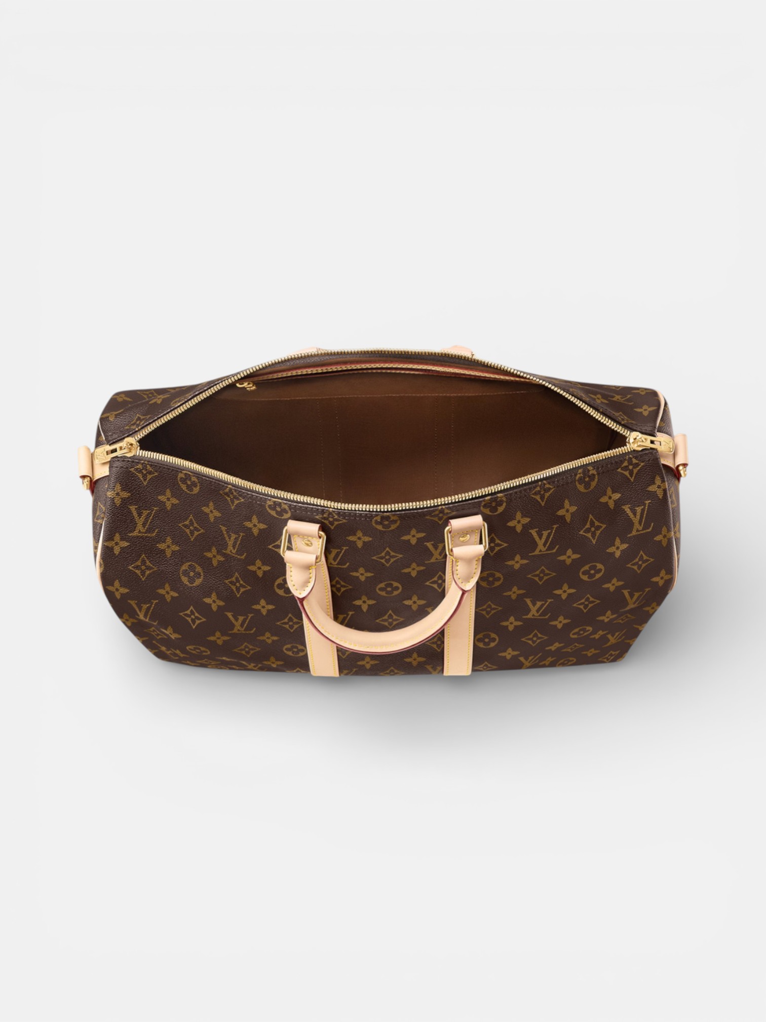 Louis Louis Vuitton Keepall 45 Monogram Canvas – back view in premium quality with AA+ craftsmanship