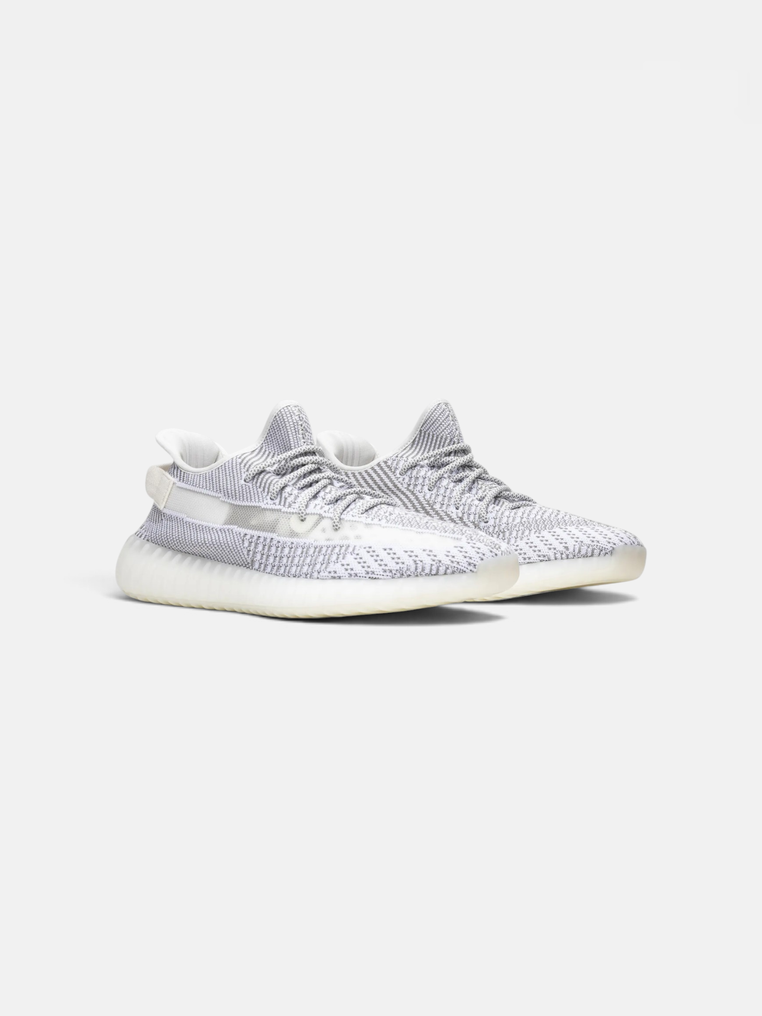 Adidas Adidas Yeezy Boost 350 V2 Static Non-Reflective – detail view in premium quality with AA+ craftsmanship