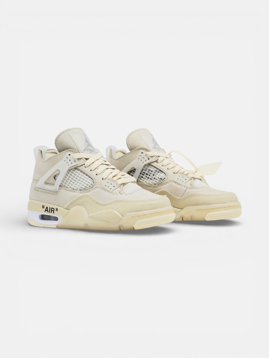 Jordan 4 Retro Off-White Sail - Preview