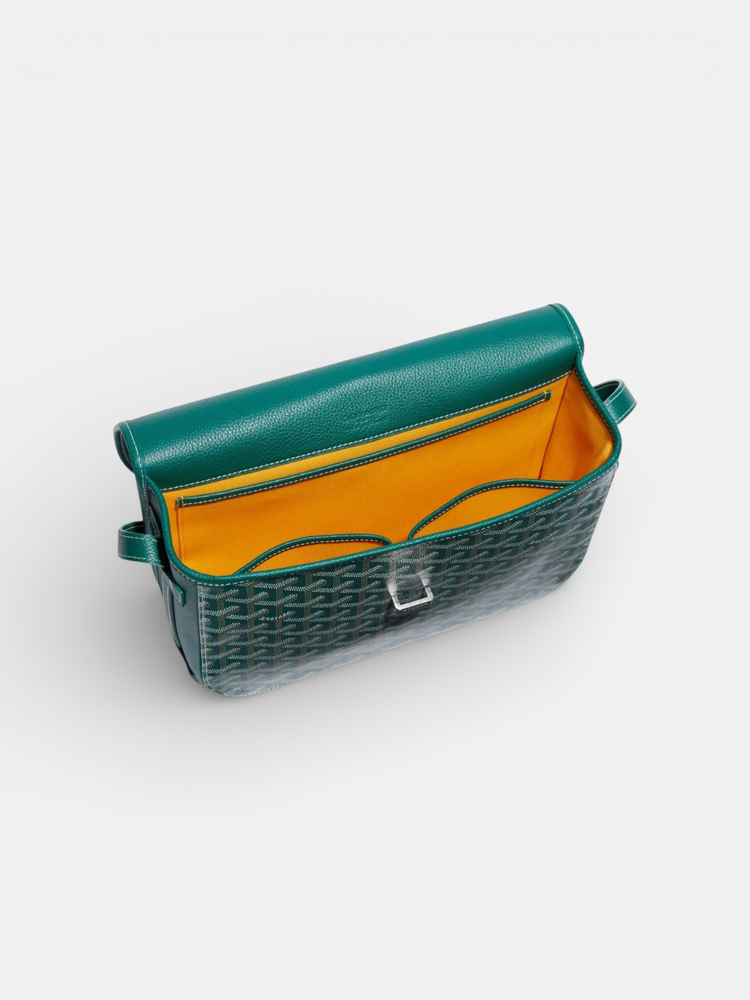 Goyard Goyard Belvedere MM Bag Green – back view in premium quality with AA+ craftsmanship