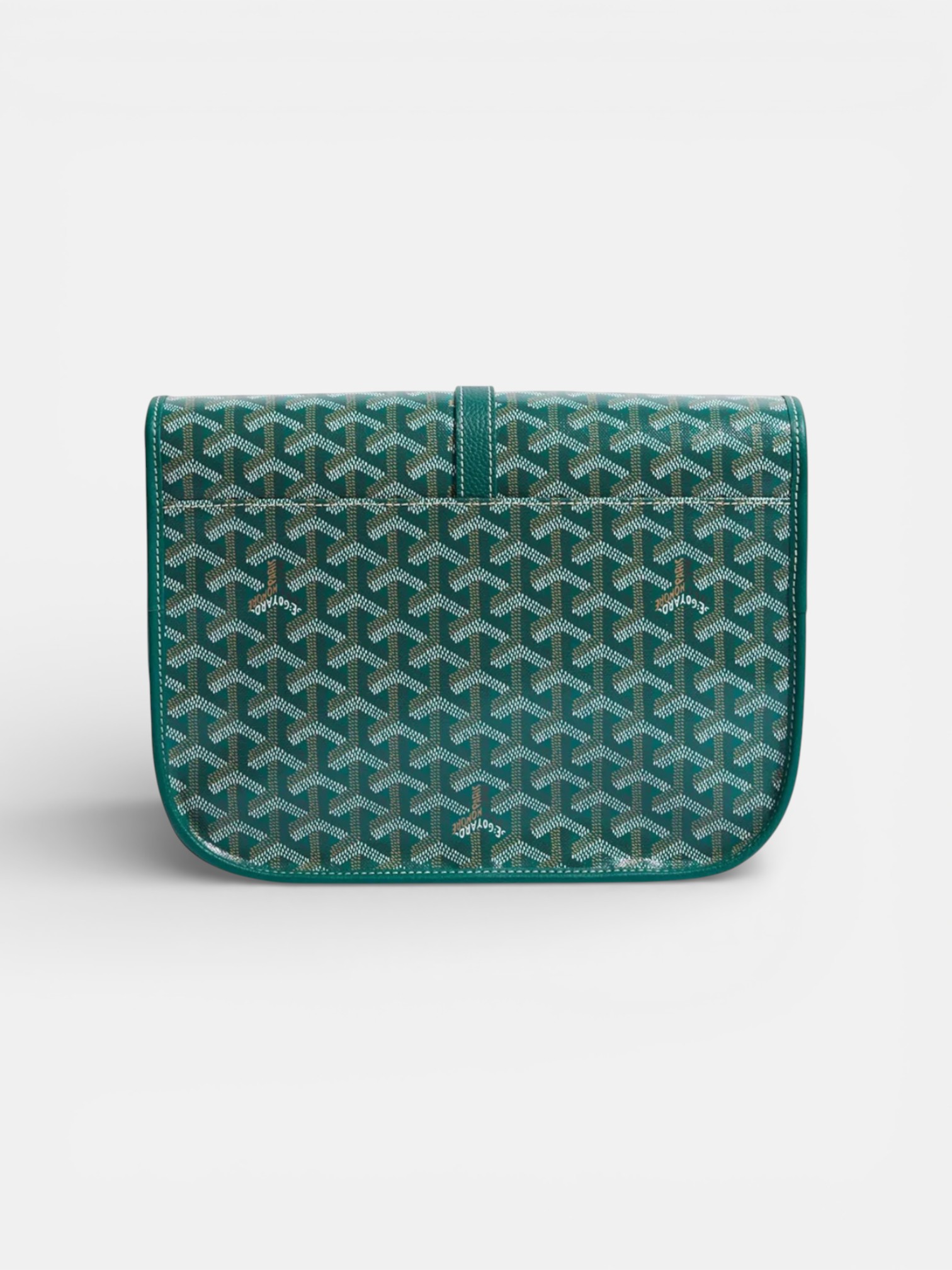 Goyard Goyard Belvedere MM Bag Green – close-up detail view in premium quality with AA+ craftsmanship