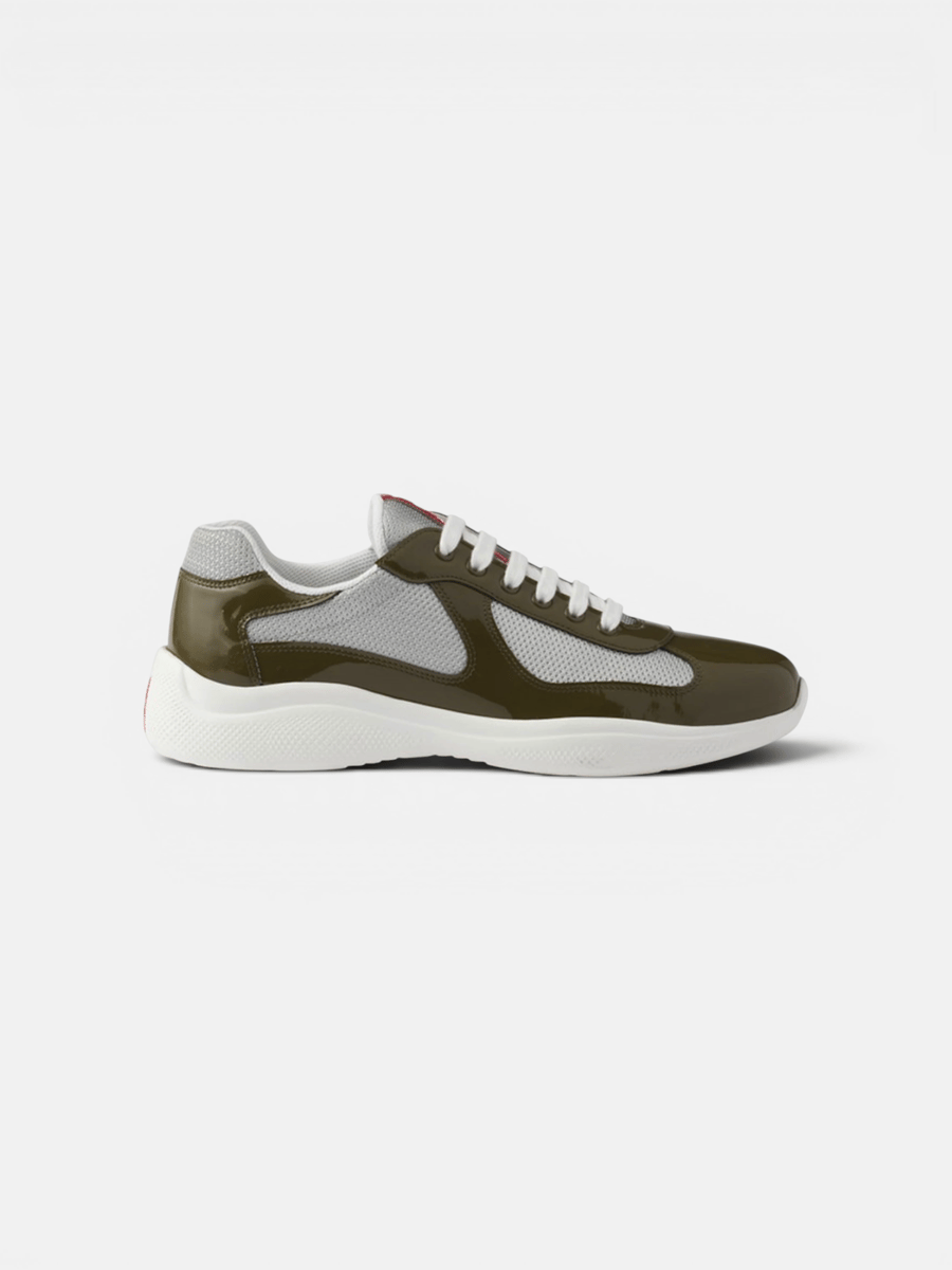Prada Cups Sneaker Olive Green