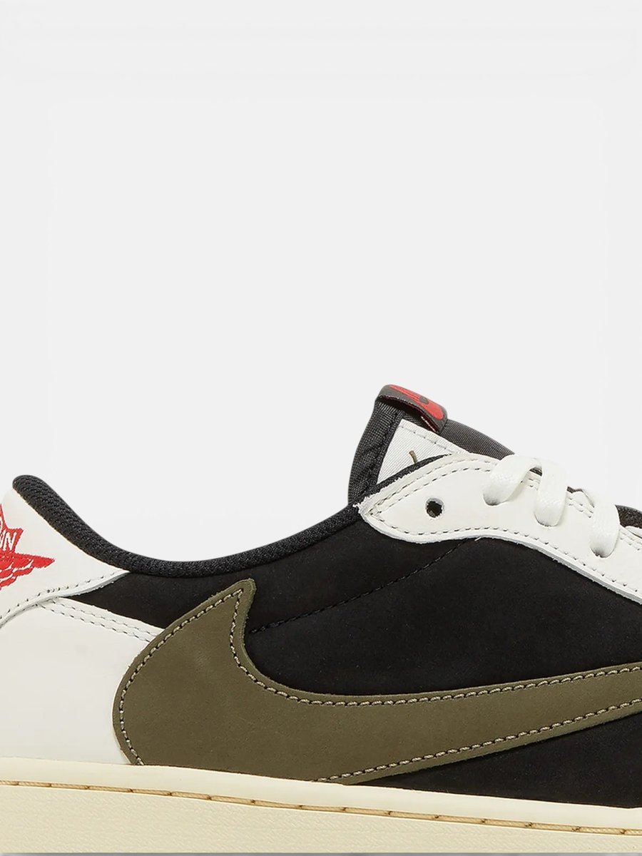 Jordan 1 Retro Low OG SP Travis Scott Olive - Preview