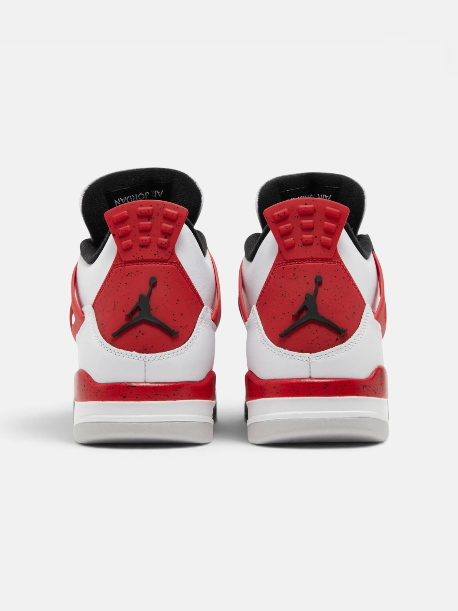 Jordan Jordan 4 Retro Red Cement – back view in premium quality with AA+ craftsmanship