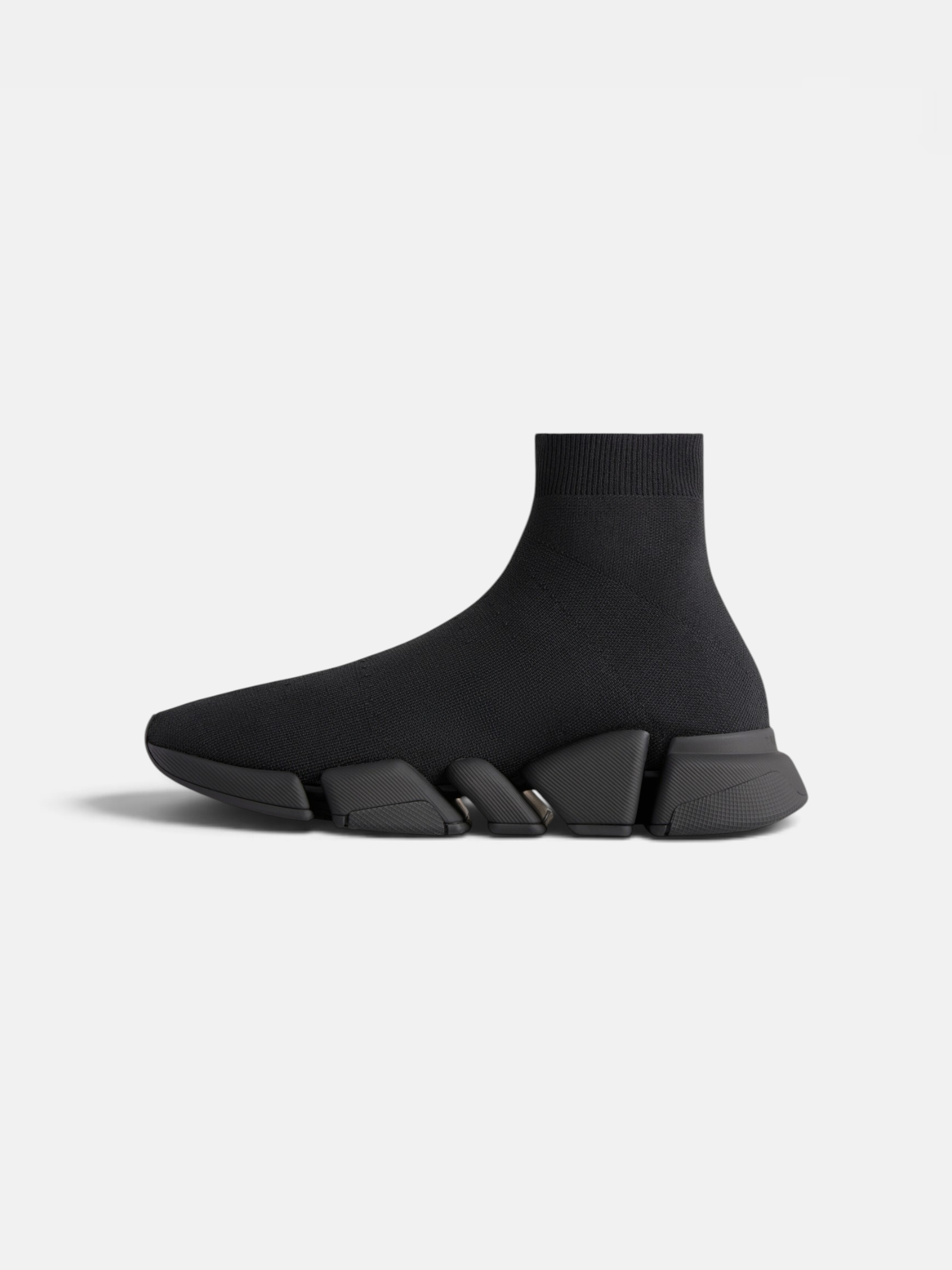 Balenciaga Balenciaga Speed 2.0 Black-Sole – back view in premium quality with AA+ craftsmanship