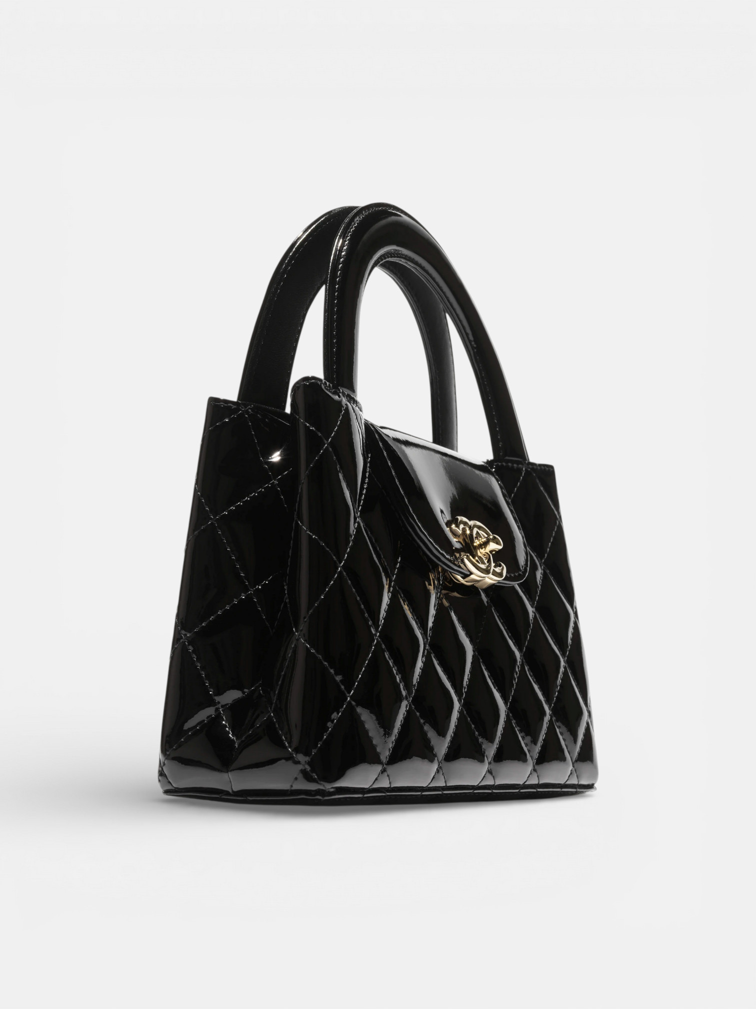 Chanel Chanel Mini Shopper Mirror – back view in premium quality with AA+ craftsmanship