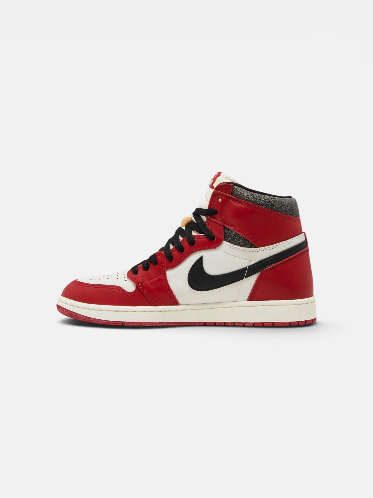 Jordan Jordan 1 Retro High OG Chicago Lost and Found – side profile view in premium quality with AA+ craftsmanship