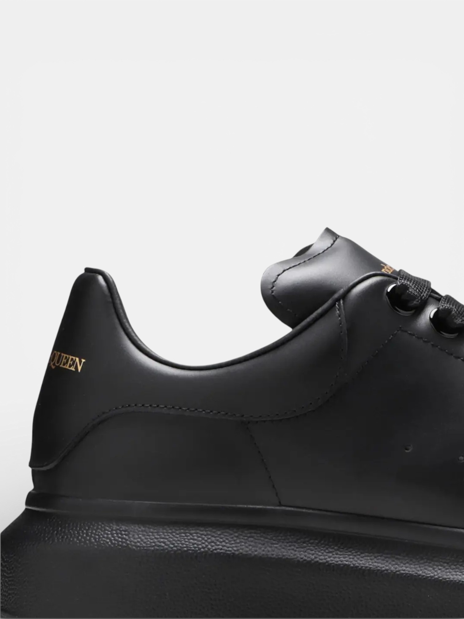 Alexander Alexander McQueen Sneaker All Black – side profile view in premium quality with AA+ craftsmanship