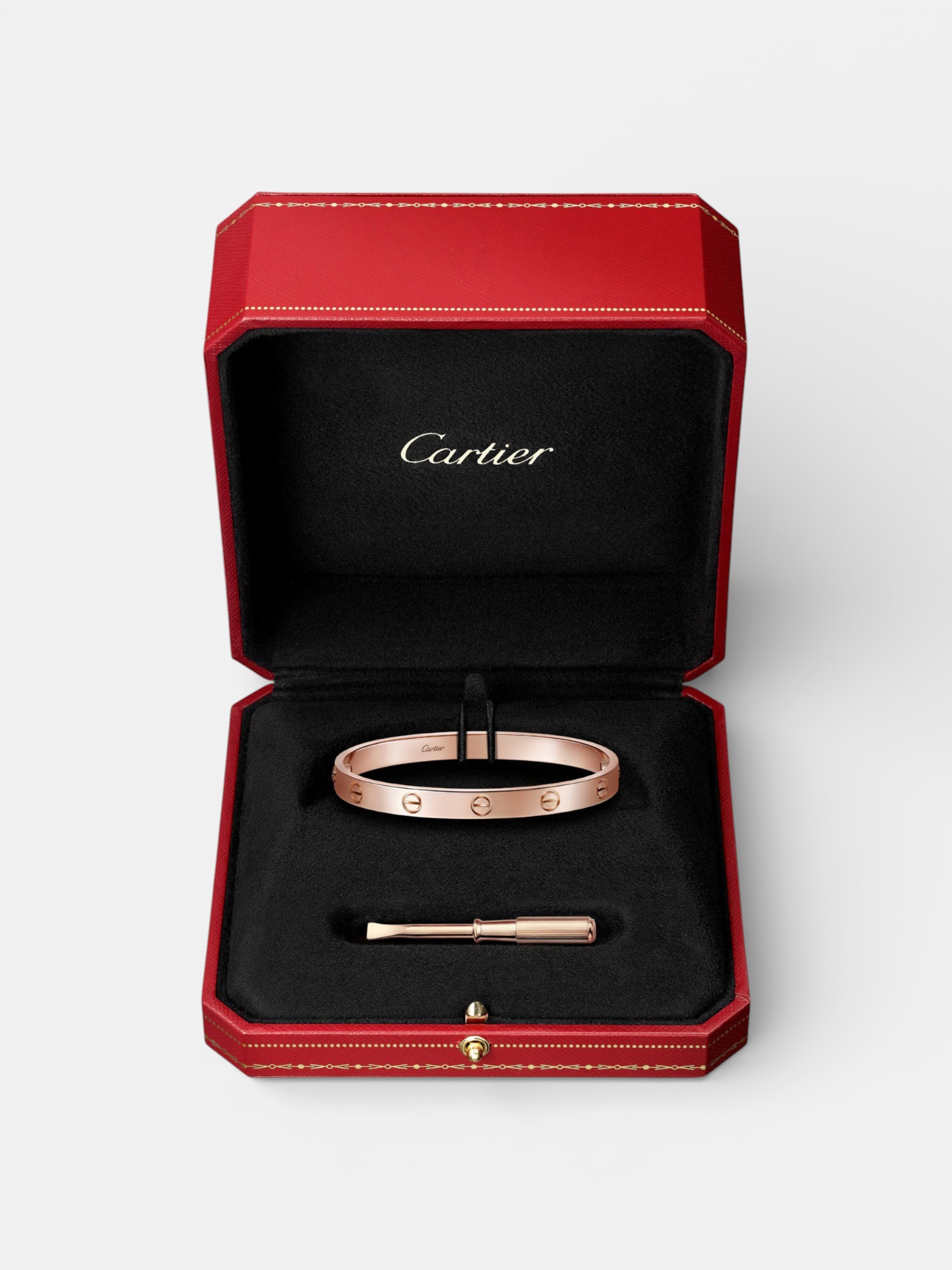 Cartier Cartier Love Bracelet Rosegold – detail view in premium quality with AA+ craftsmanship
