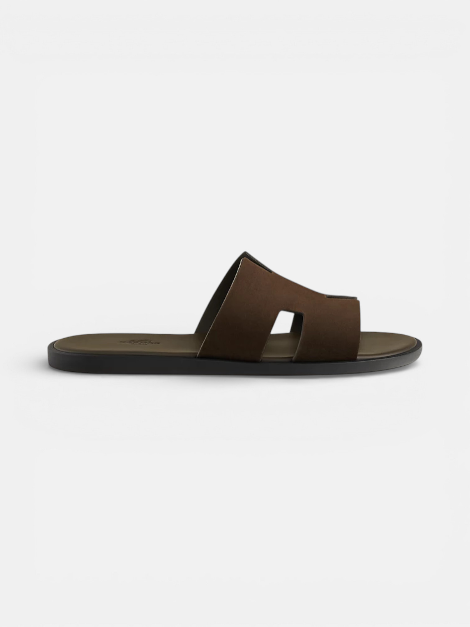Hermes Hermes Izmir Sandal Ecorce – side profile view in premium quality with AA+ craftsmanship