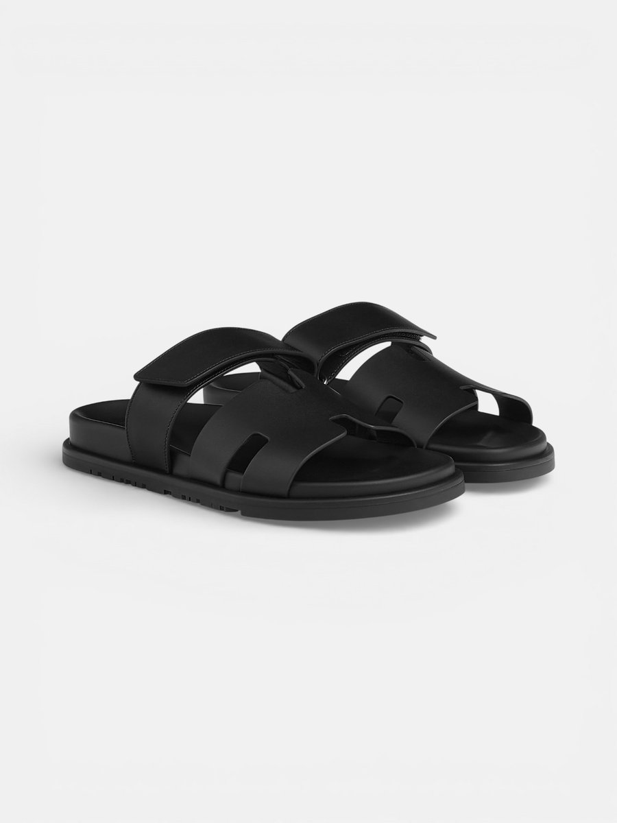 Hermes Chypre Sandal Noir