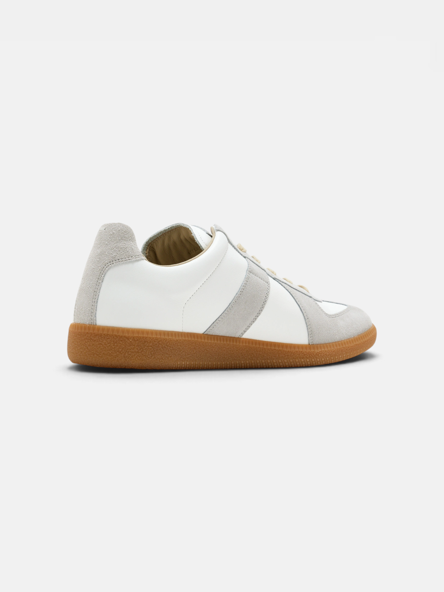 Maison Maison Margiela Replica Sneaker White – close-up detail view in premium quality with AA+ craftsmanship