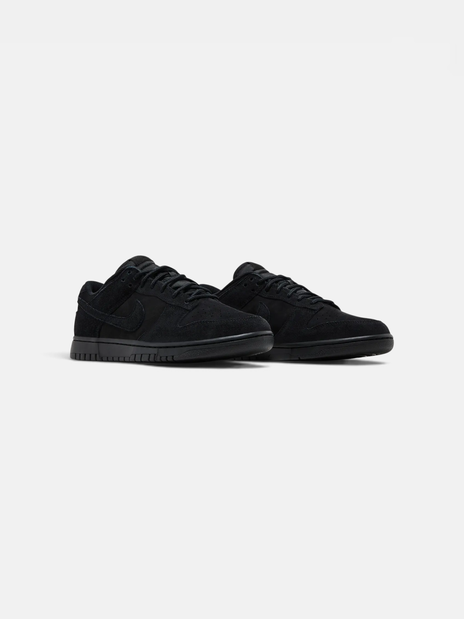 Nike Nike Dunk Low Triple Black – detail view in premium quality with AA+ craftsmanship