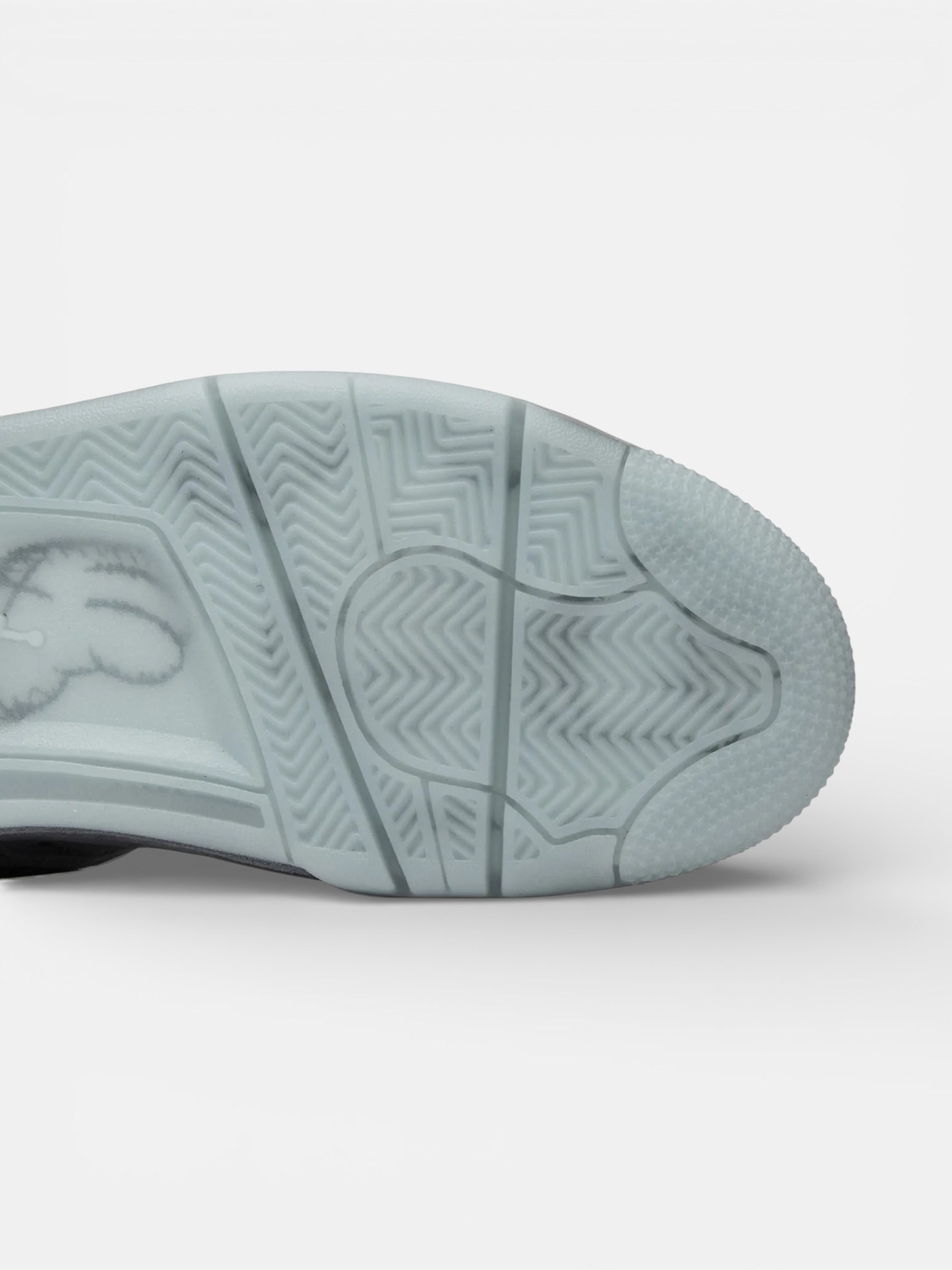 Jordan Jordan 4 Retro KAWS – detail view in premium quality with AA+ craftsmanship