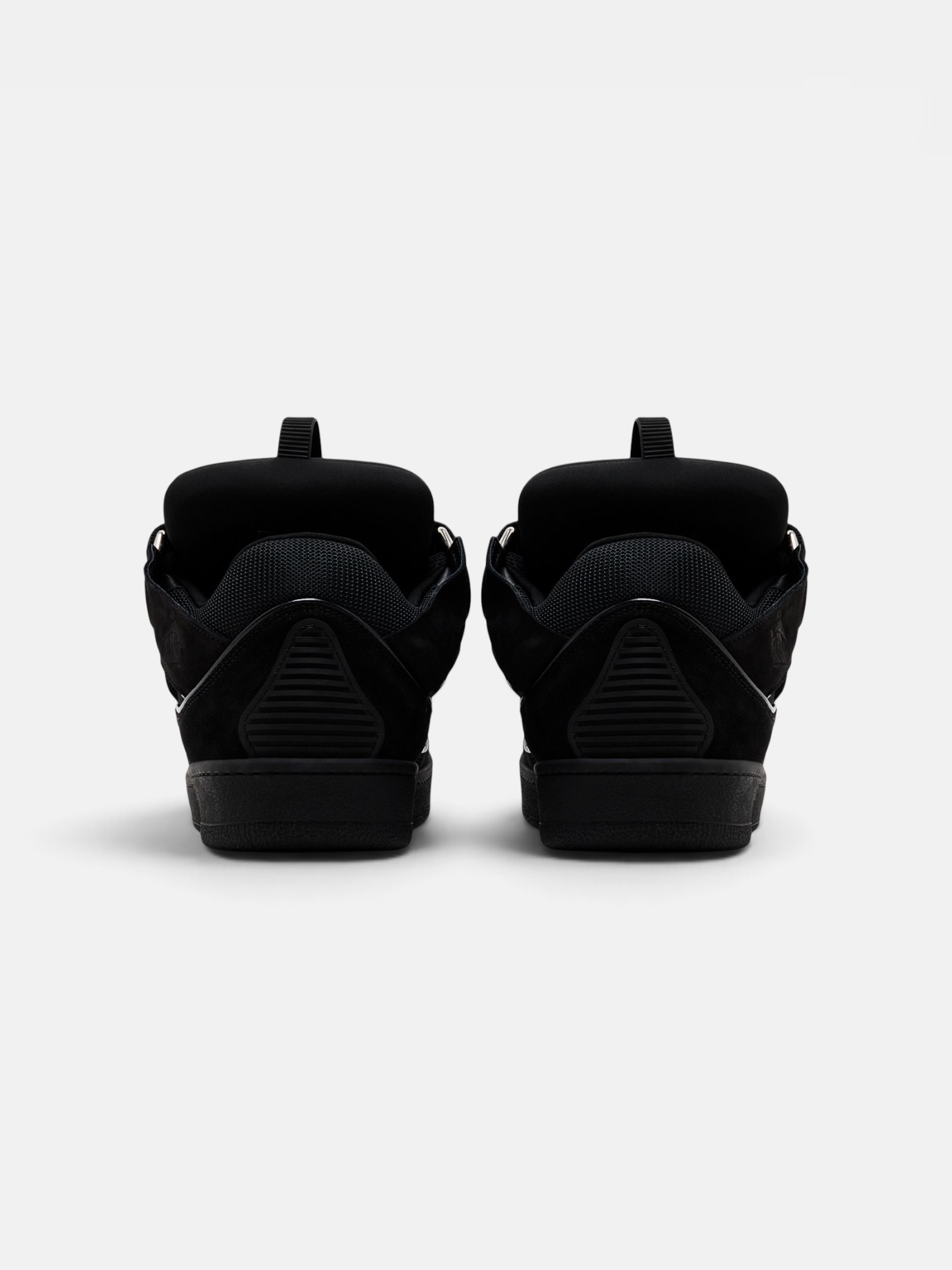 Lanvin Lanvin Curb Sneaker Black – back view in premium quality with AA+ craftsmanship