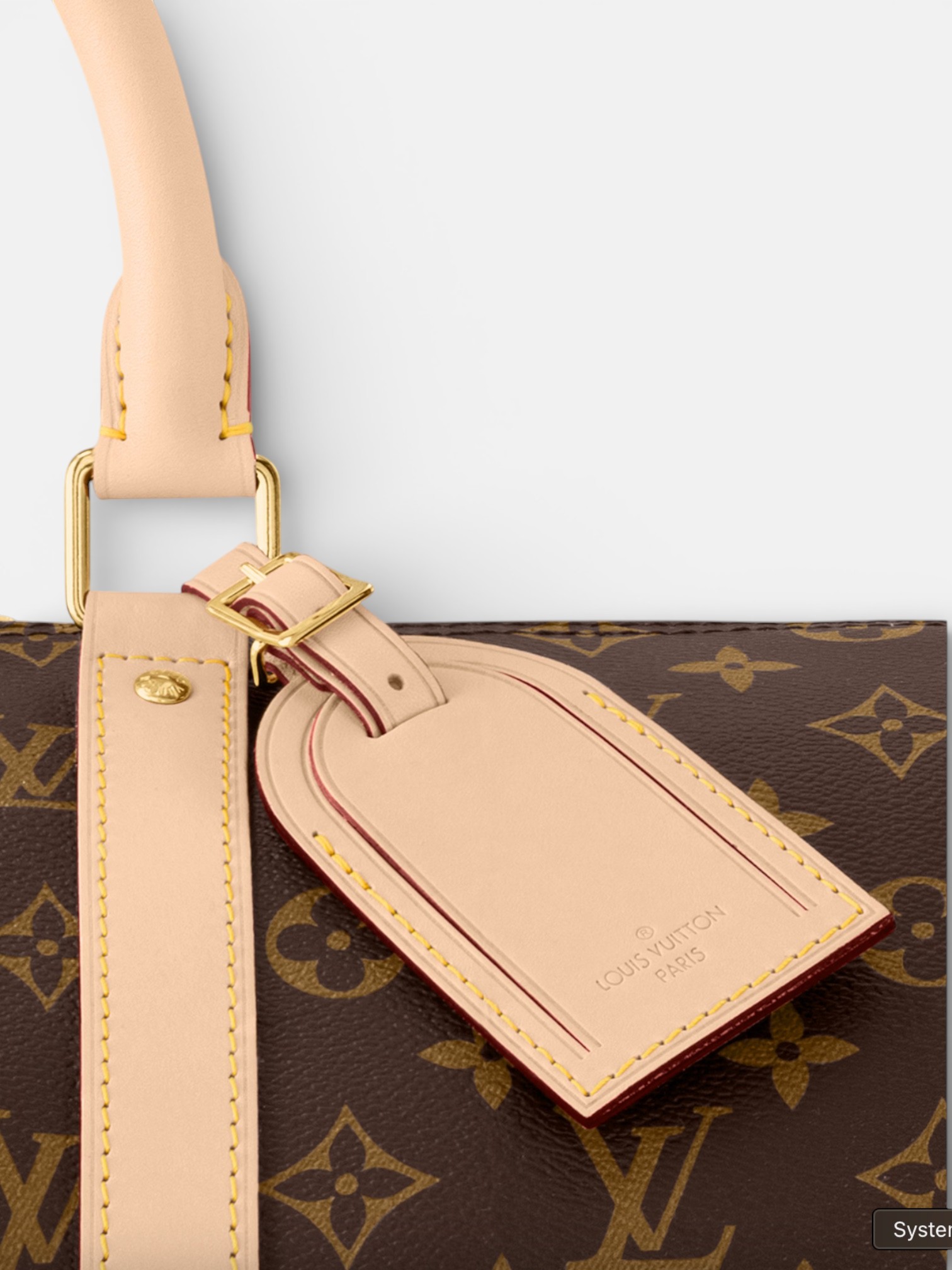 Louis Louis Vuitton Keepall 45 Monogram Canvas – side profile view in premium quality with AA+ craftsmanship