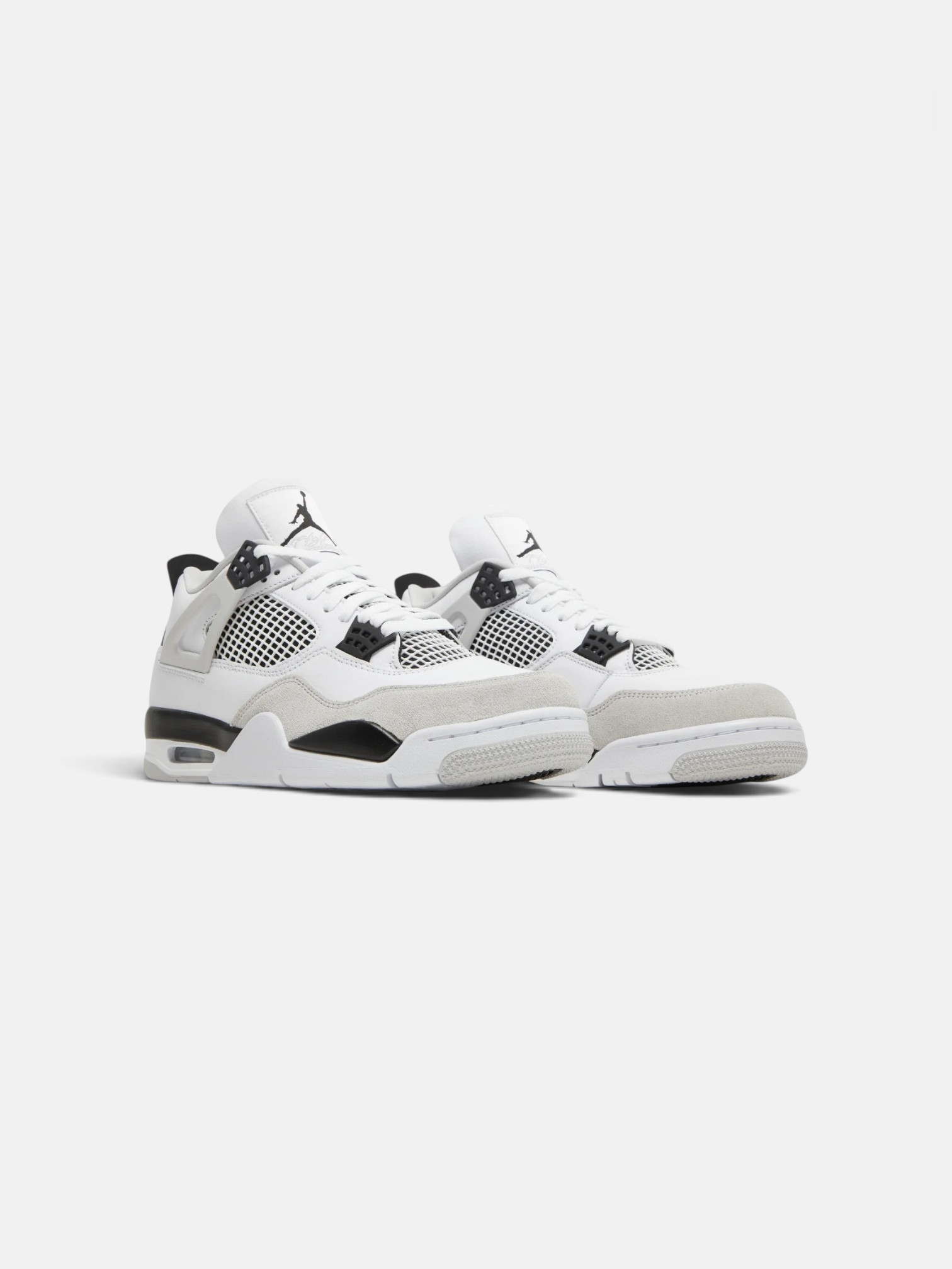 Jordan Jordan 4 Military Black – detail view in premium quality with AA+ craftsmanship
