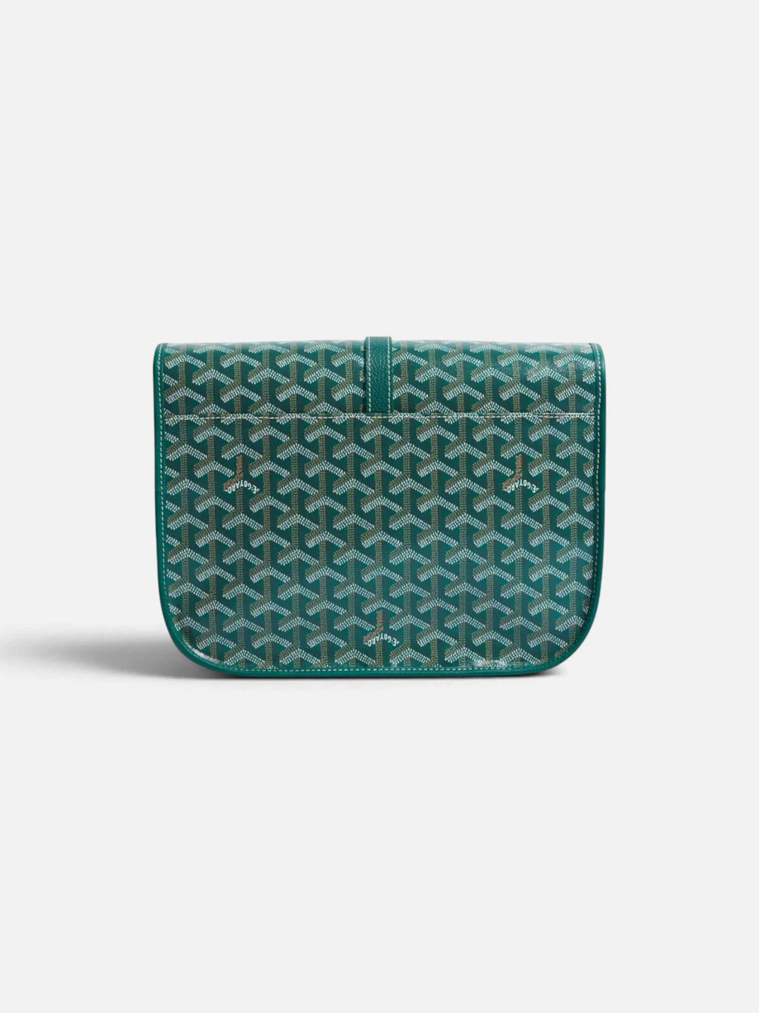 Goyard Goyard Belvedere MM Bag Green – close-up detail view in premium quality with AA+ craftsmanship