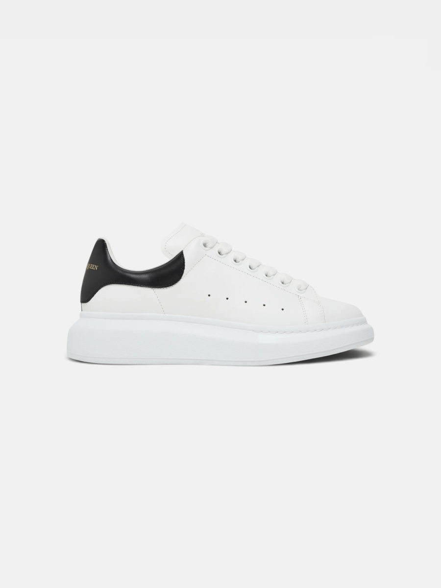 Alexander McQueen Sneaker White Black Leather
