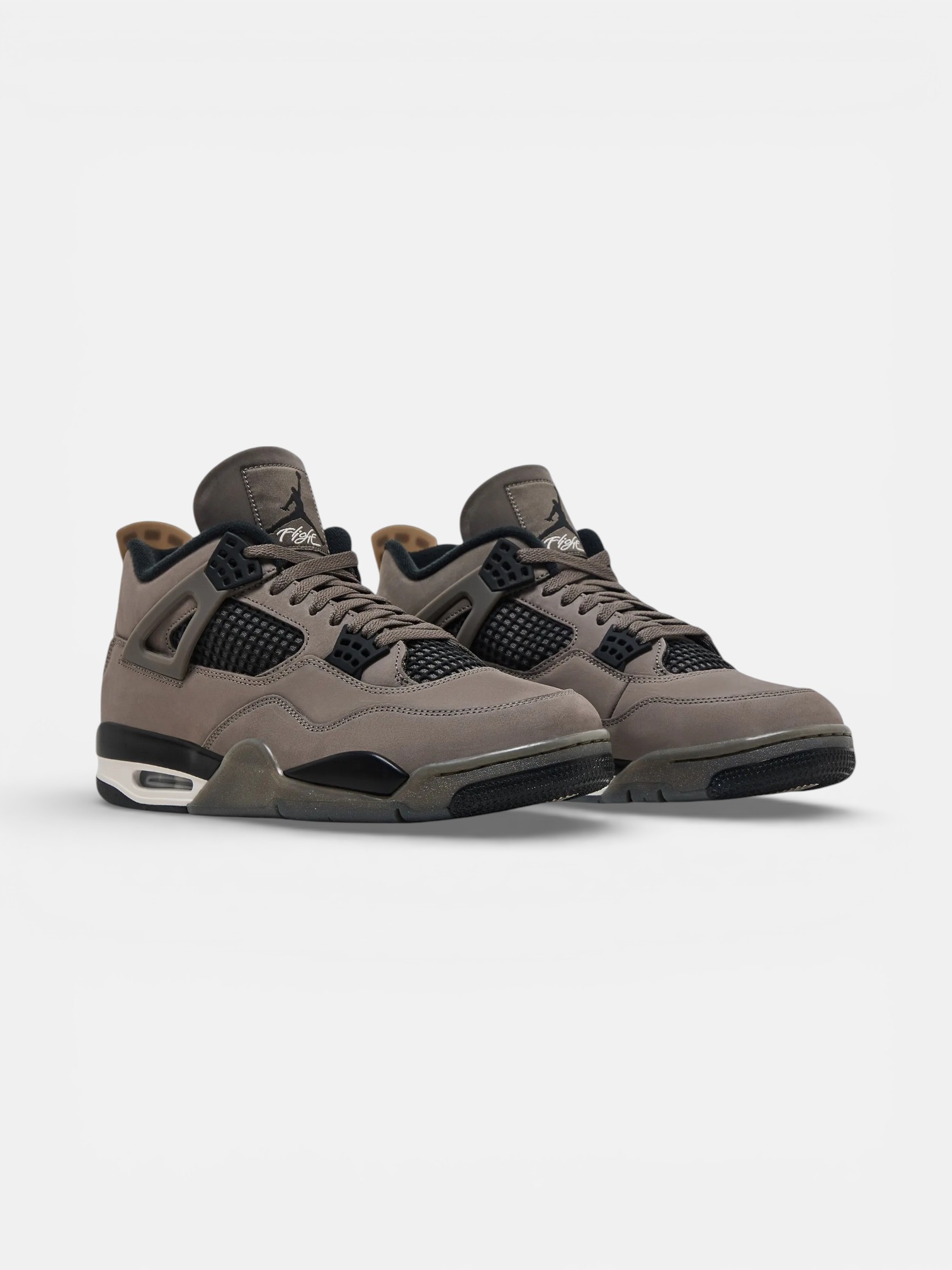 Jordan Jordan 4 Retro Cave Stone – detail view in premium quality with AA+ craftsmanship