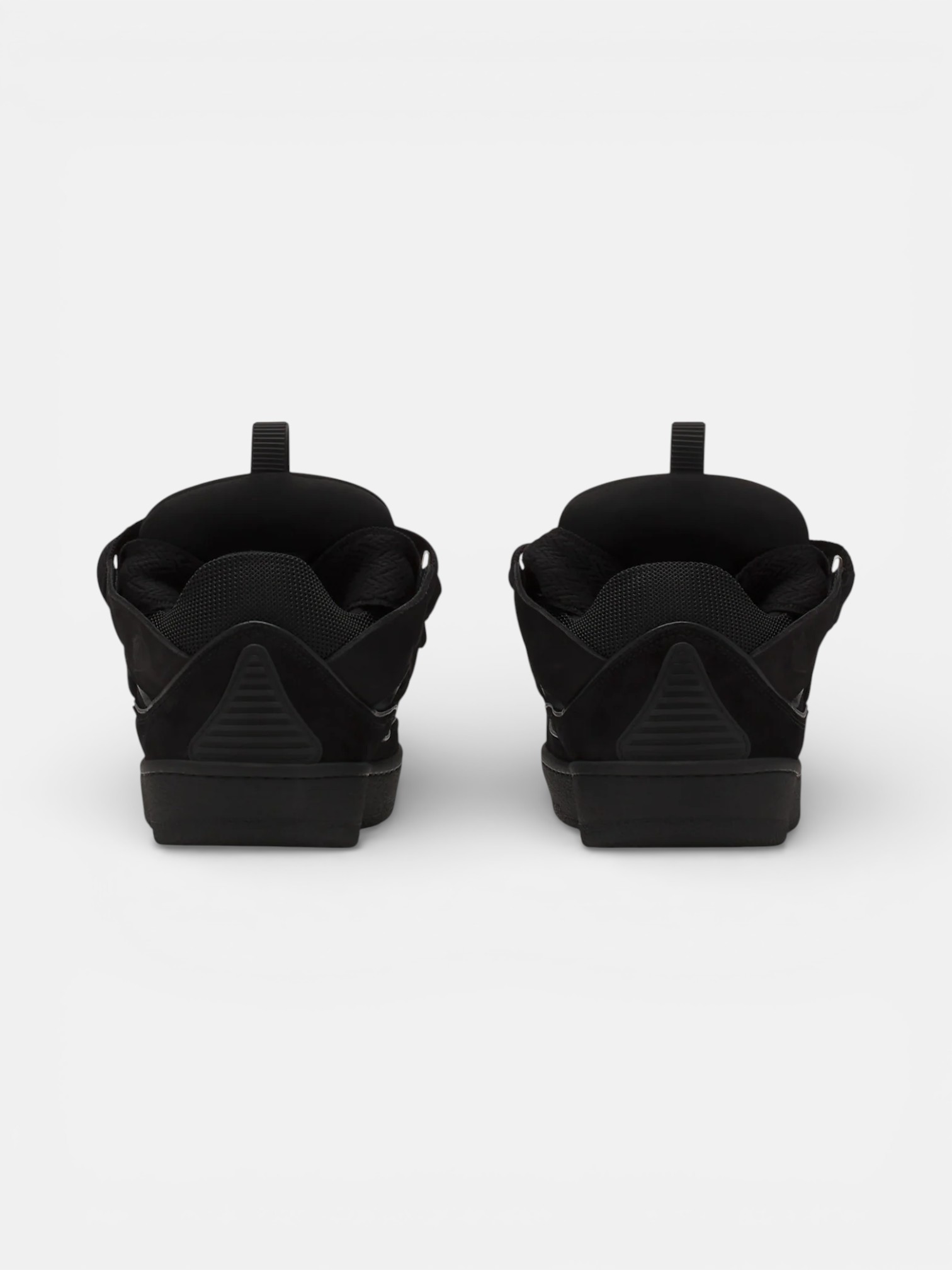 Lanvin Lanvin Curb Sneaker Black – back view in premium quality with AA+ craftsmanship