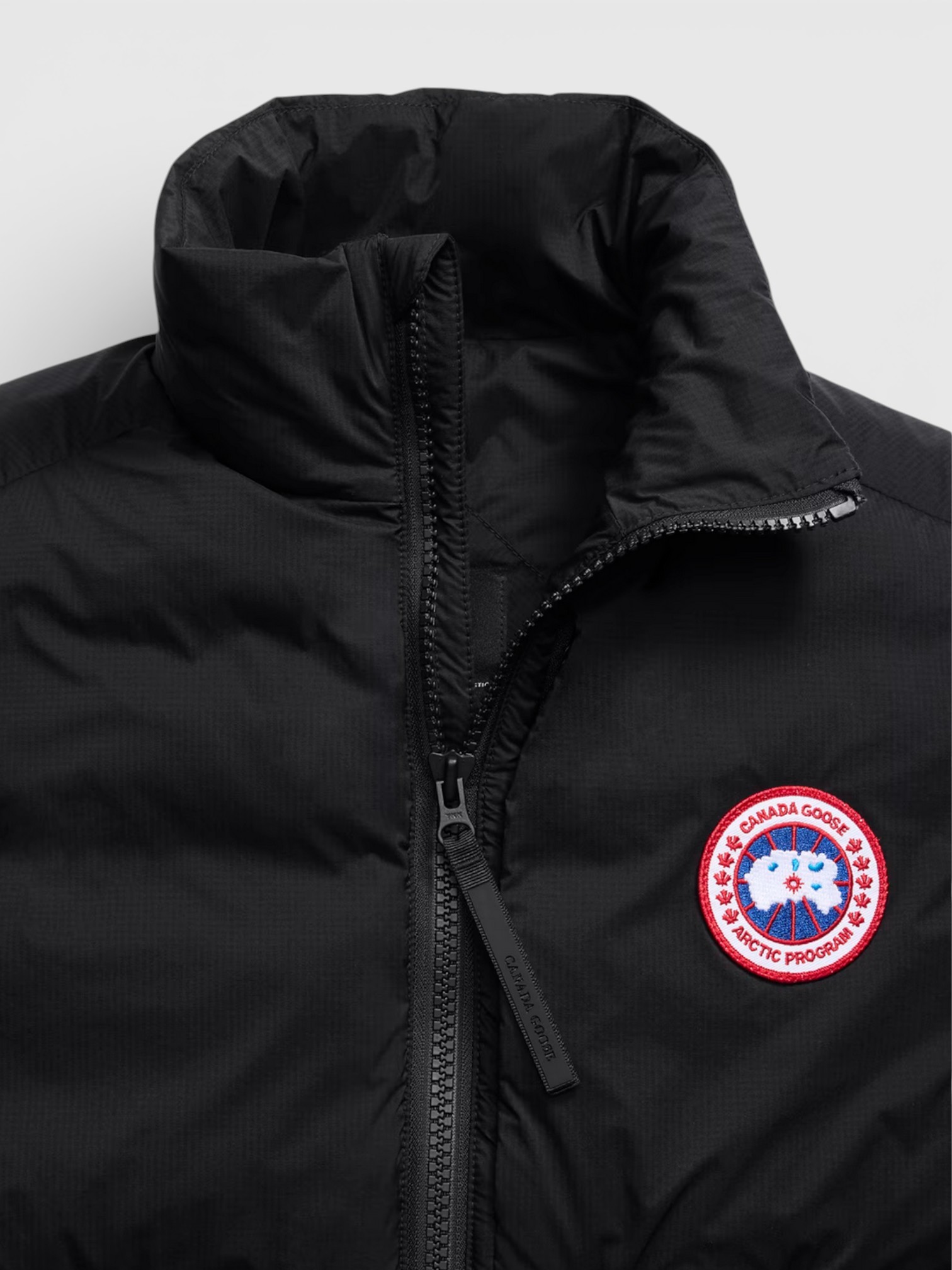 Canada Canada Goose Vest Black – side profile view in premium quality with AA+ craftsmanship