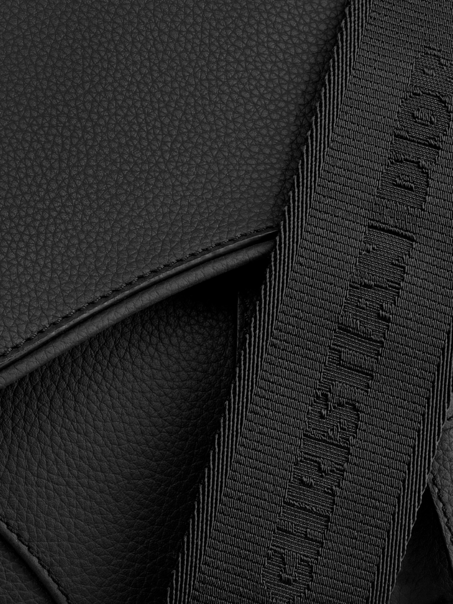 Dior Dior Saddle Bag Black – back view in premium quality with AA+ craftsmanship