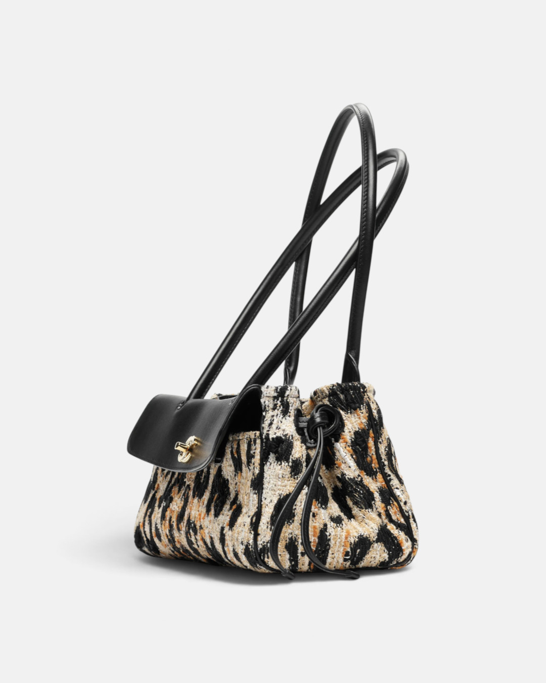 Chanel Chanel Small Tote Grained Calfskin & Gold-Tone Metal Brown – back view in premium quality with AA+ craftsmanship