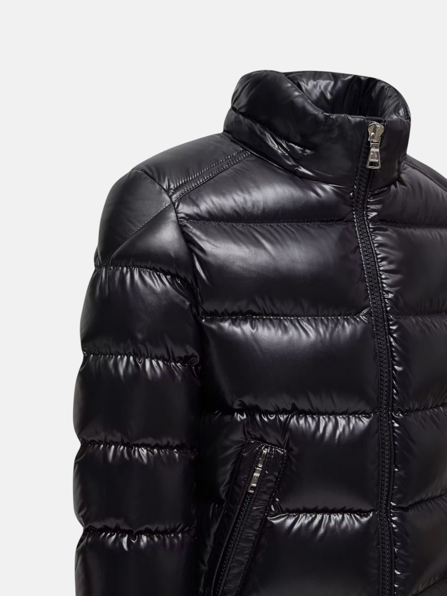 Moncler Moncler Maya Down Jacket Black – back view in premium quality with AA+ craftsmanship