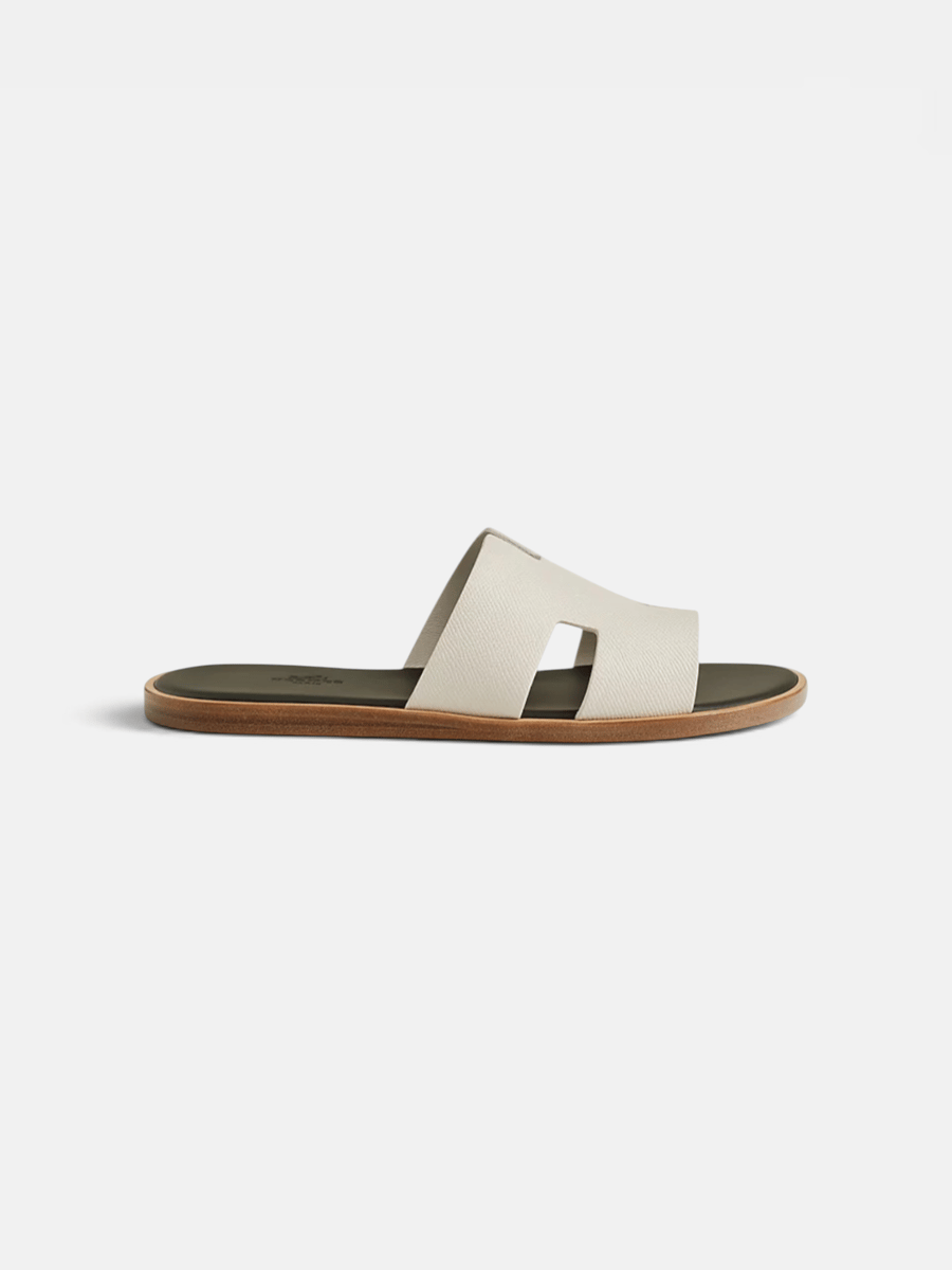 Hermes Izmir Sandal Beige Glaise