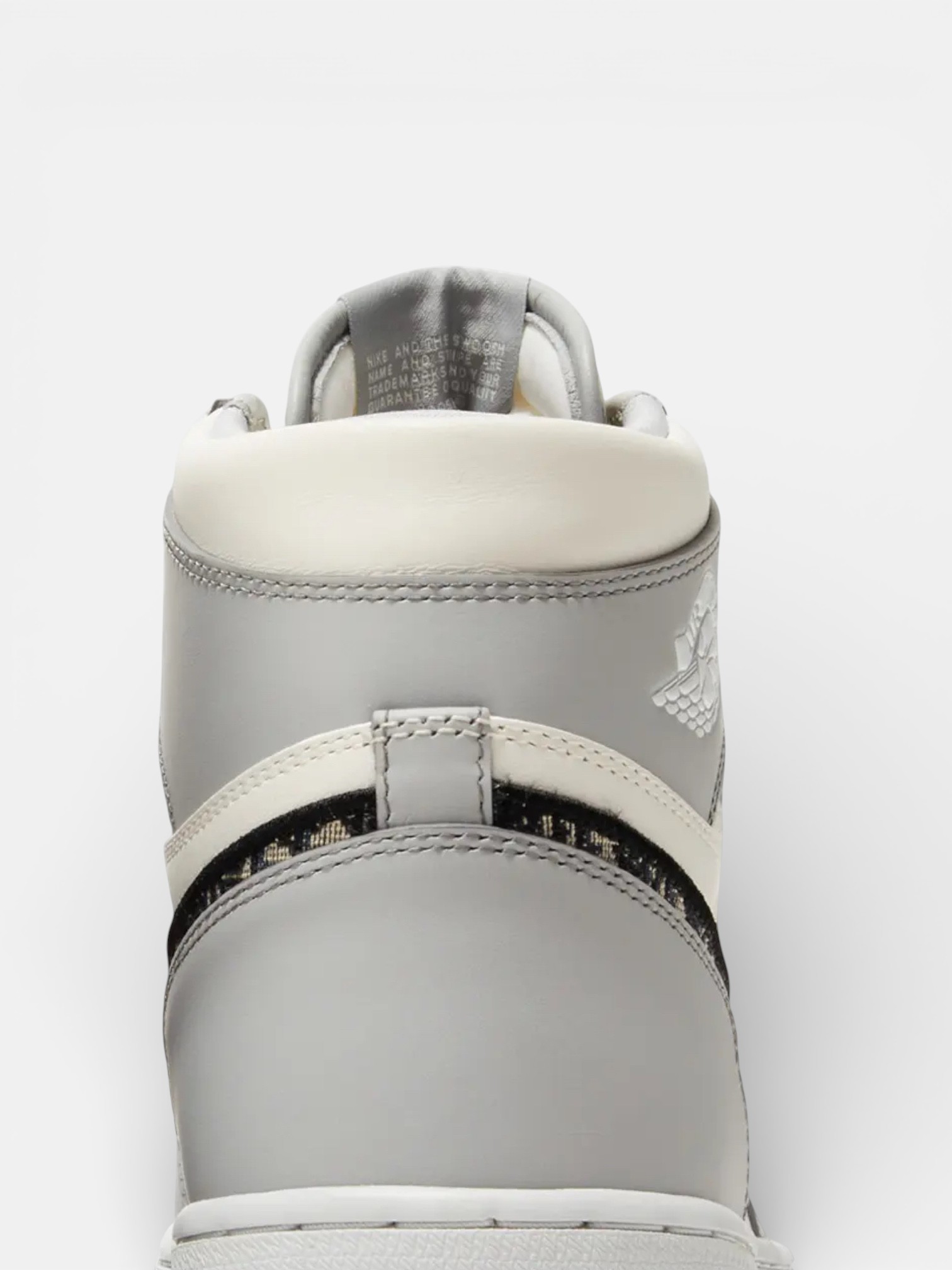 Jordan Jordan 1 Retro High Dior – detail view in premium quality with AA+ craftsmanship