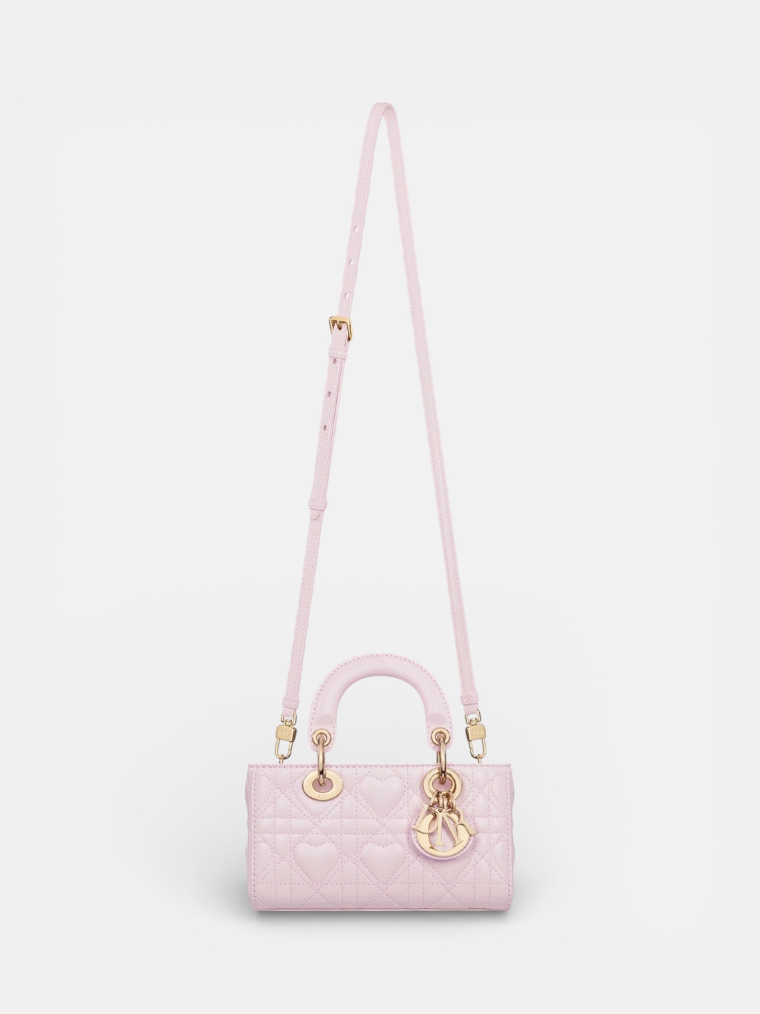 Dior Dior Dioramour Lady Micro Bag Pink – back view in premium quality with AA+ craftsmanship