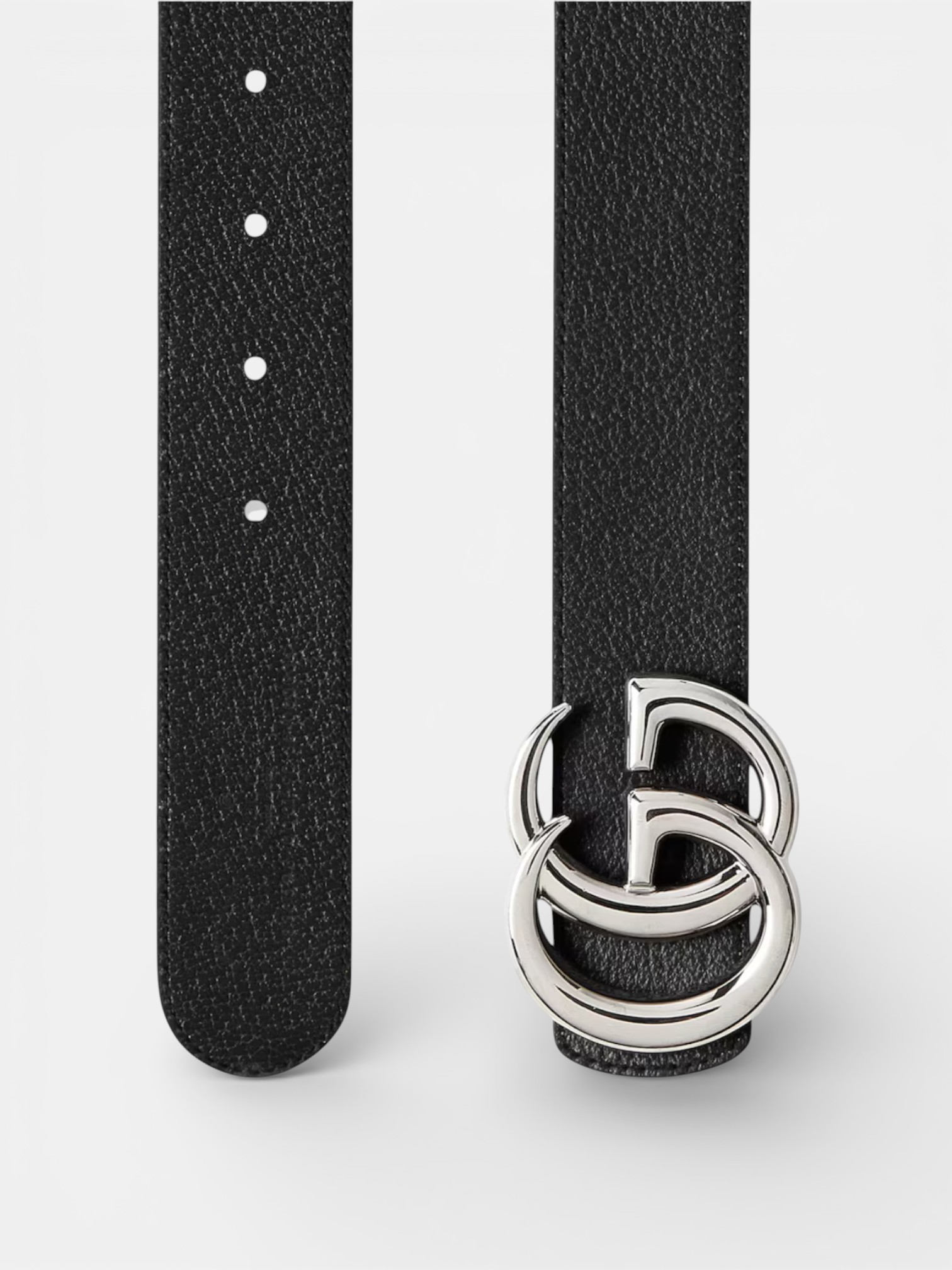 Gucci Gucci GG Marmont Reversible Belt Black Ebony – detail view in premium quality with AA+ craftsmanship