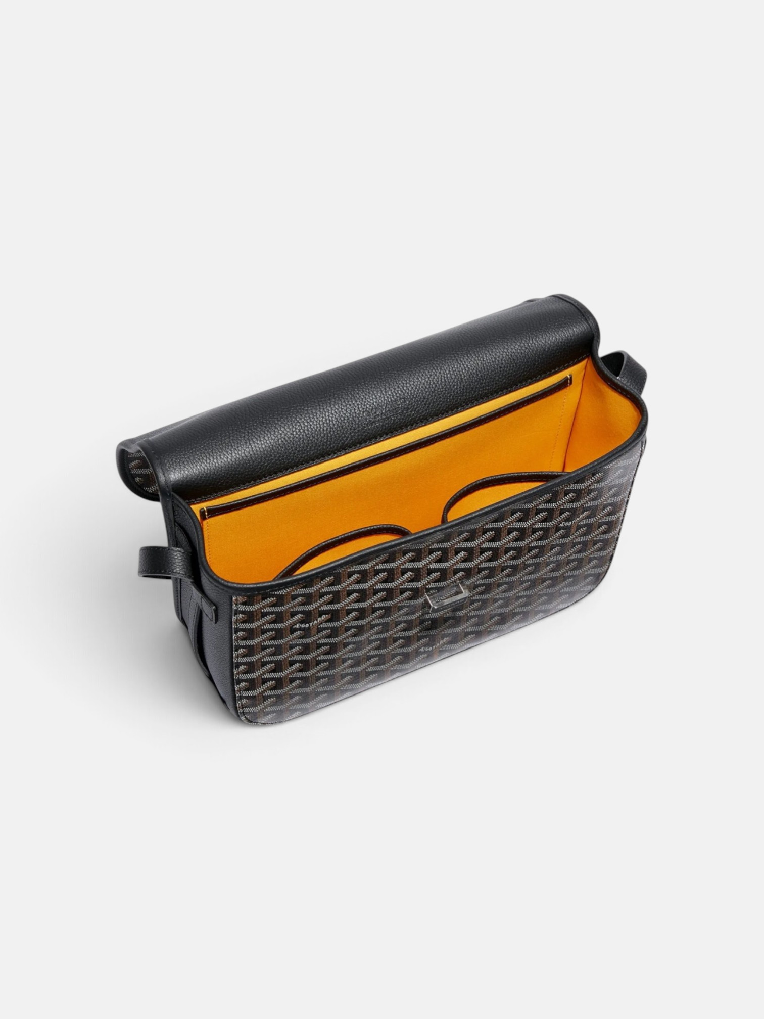 Goyard Goyard Belvedere MM Bag Black – close-up detail view in premium quality with AA+ craftsmanship