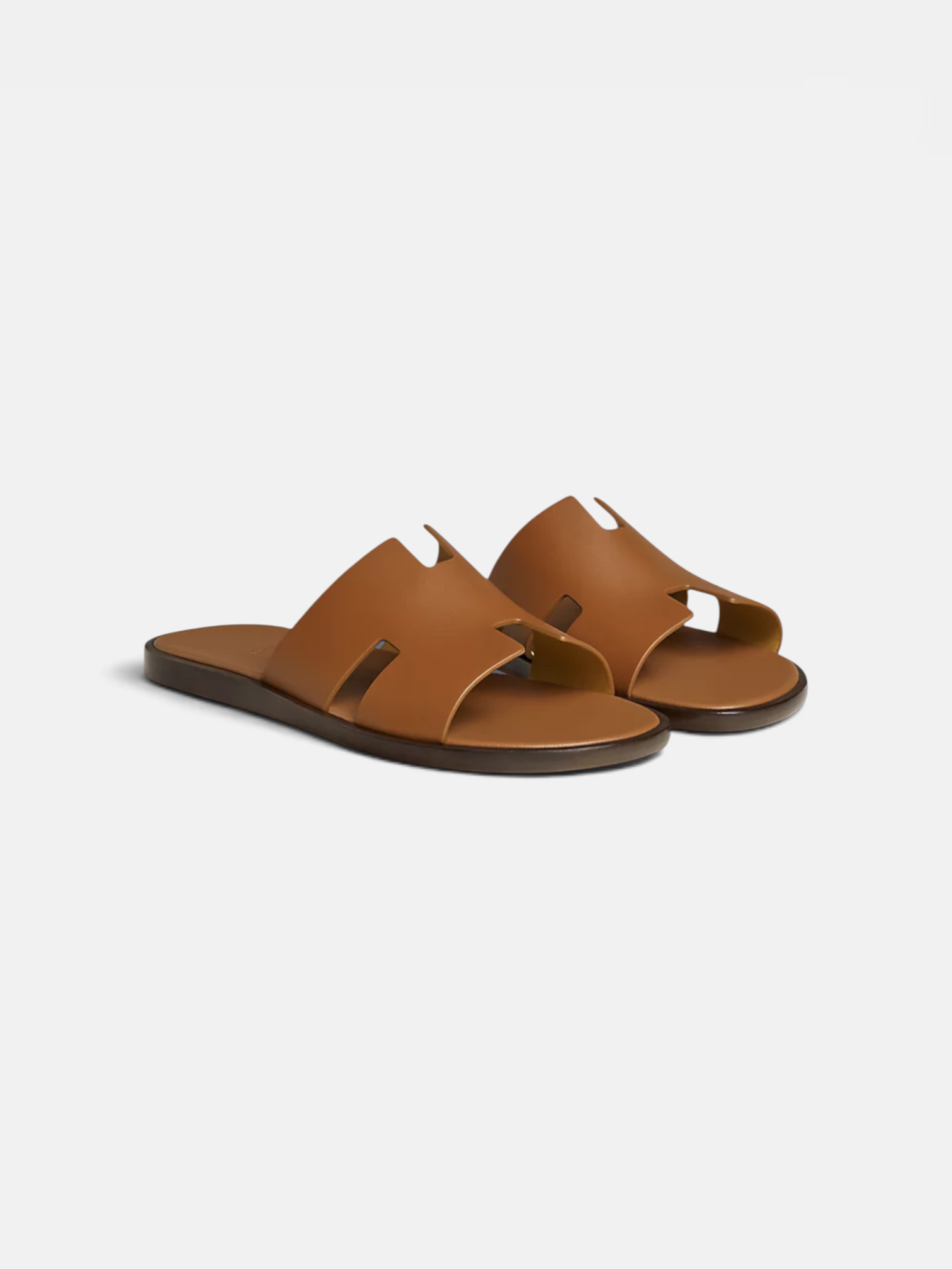 Hermes Hermes Izmir Sandal Gold – side profile view in premium quality with AA+ craftsmanship