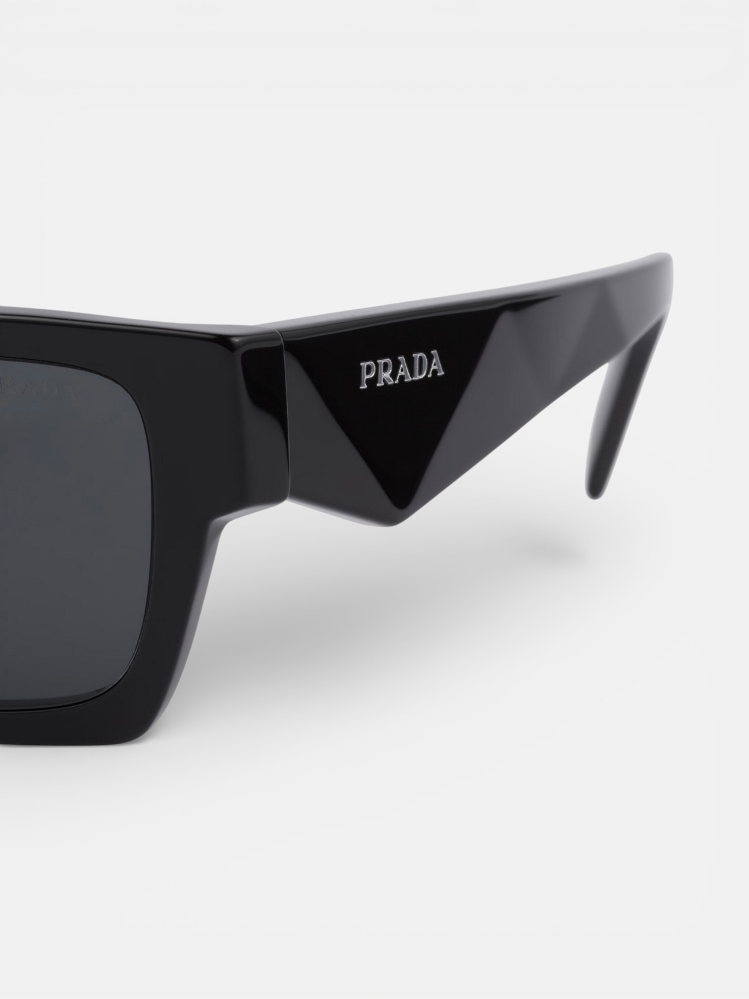 Prada Prada Symbole Sunglasses Grey Lenses – back view in premium quality with AA+ craftsmanship