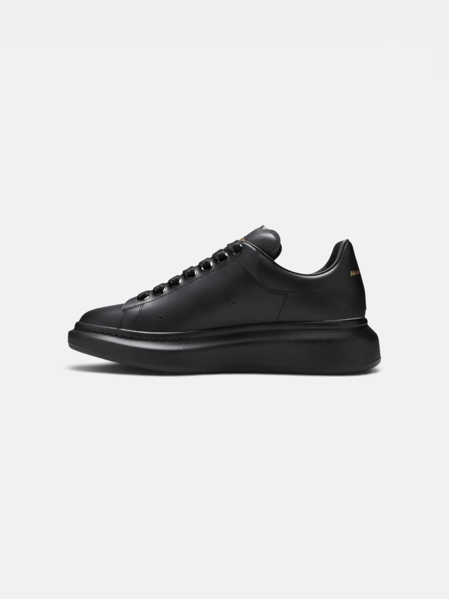 Alexander Alexander McQueen Sneaker All Black – side profile view in premium quality with AA+ craftsmanship